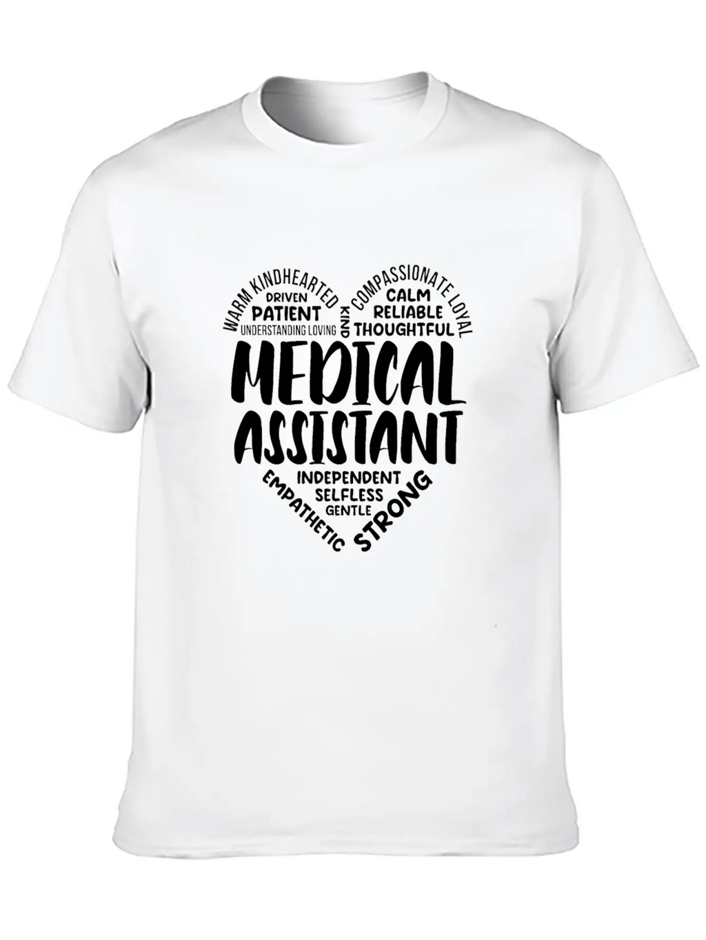 Medical Assistant Relaxed Everyday Tee – Lightweight And Durable Cotton