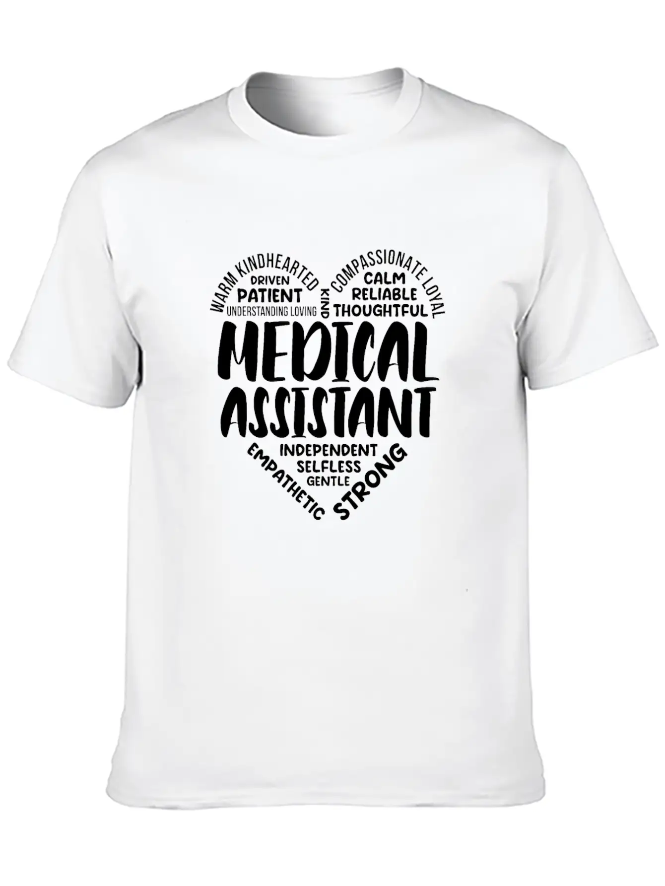 Medical Assistant Relaxed Everyday Tee – Lightweight And Durable Cotton