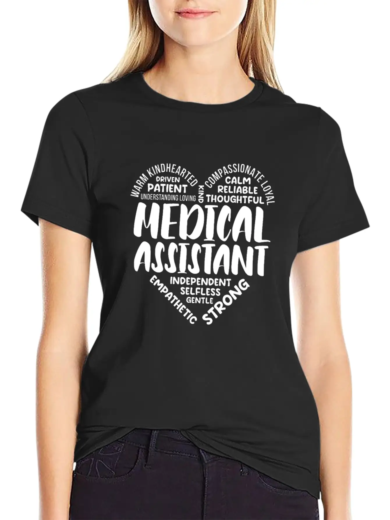 Medical Assistant Relaxed Everyday Tee – Lightweight And Durable Cotton