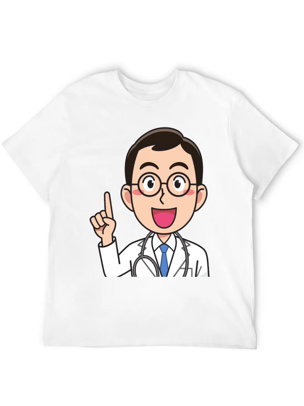 Medicine Doctor Man, With Stethoscope, Talking Classic Cotton Tee – Unisex Comfort For Any Season