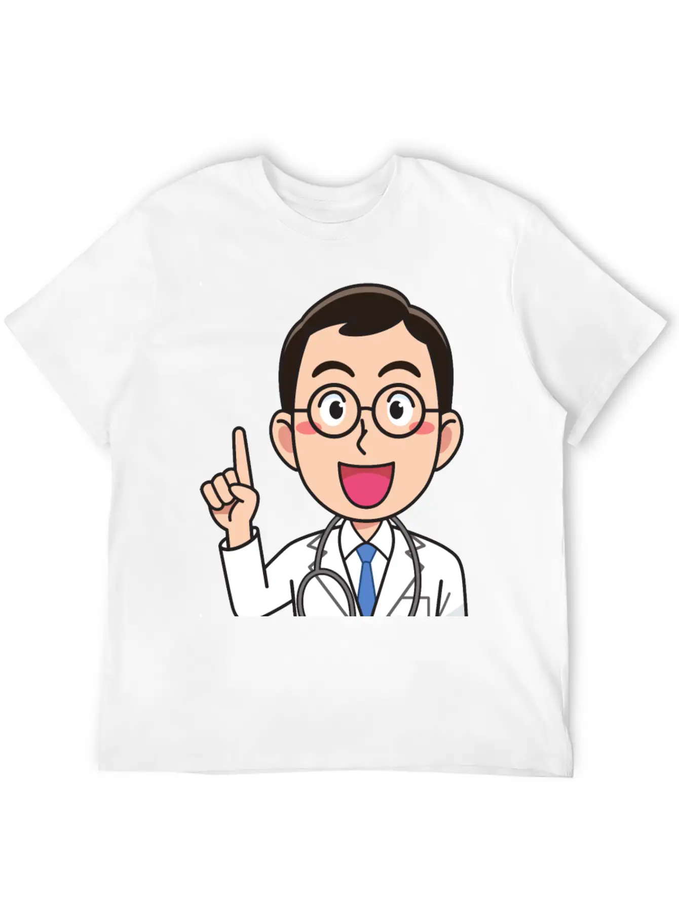 Medicine Doctor Man, With Stethoscope, Talking Classic Cotton Tee – Unisex Comfort For Any Season