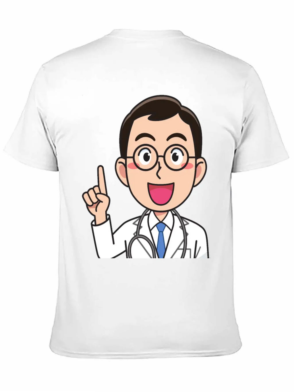 Medicine Doctor Man, With Stethoscope, Talking Classic Cotton Tee – Unisex Comfort For Any Season