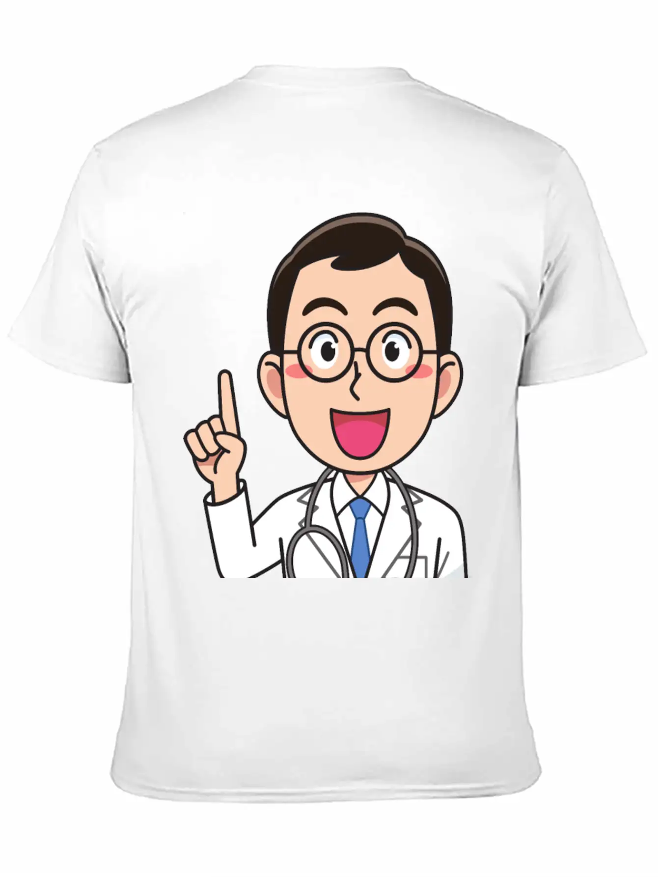 Medicine Doctor Man, With Stethoscope, Talking Classic Cotton Tee – Unisex Comfort For Any Season