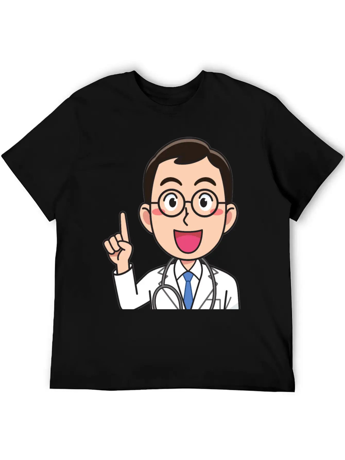 Medicine Doctor Man, With Stethoscope, Talking Classic Cotton Tee – Unisex Comfort For Any Season