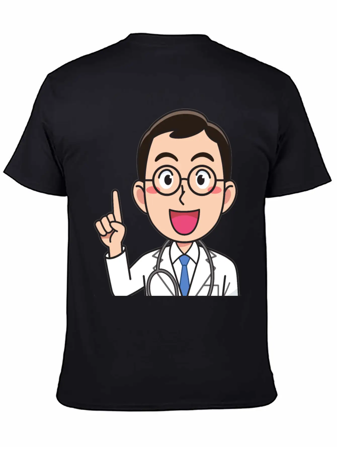 Medicine Doctor Man, With Stethoscope, Talking Classic Cotton Tee – Unisex Comfort For Any Season