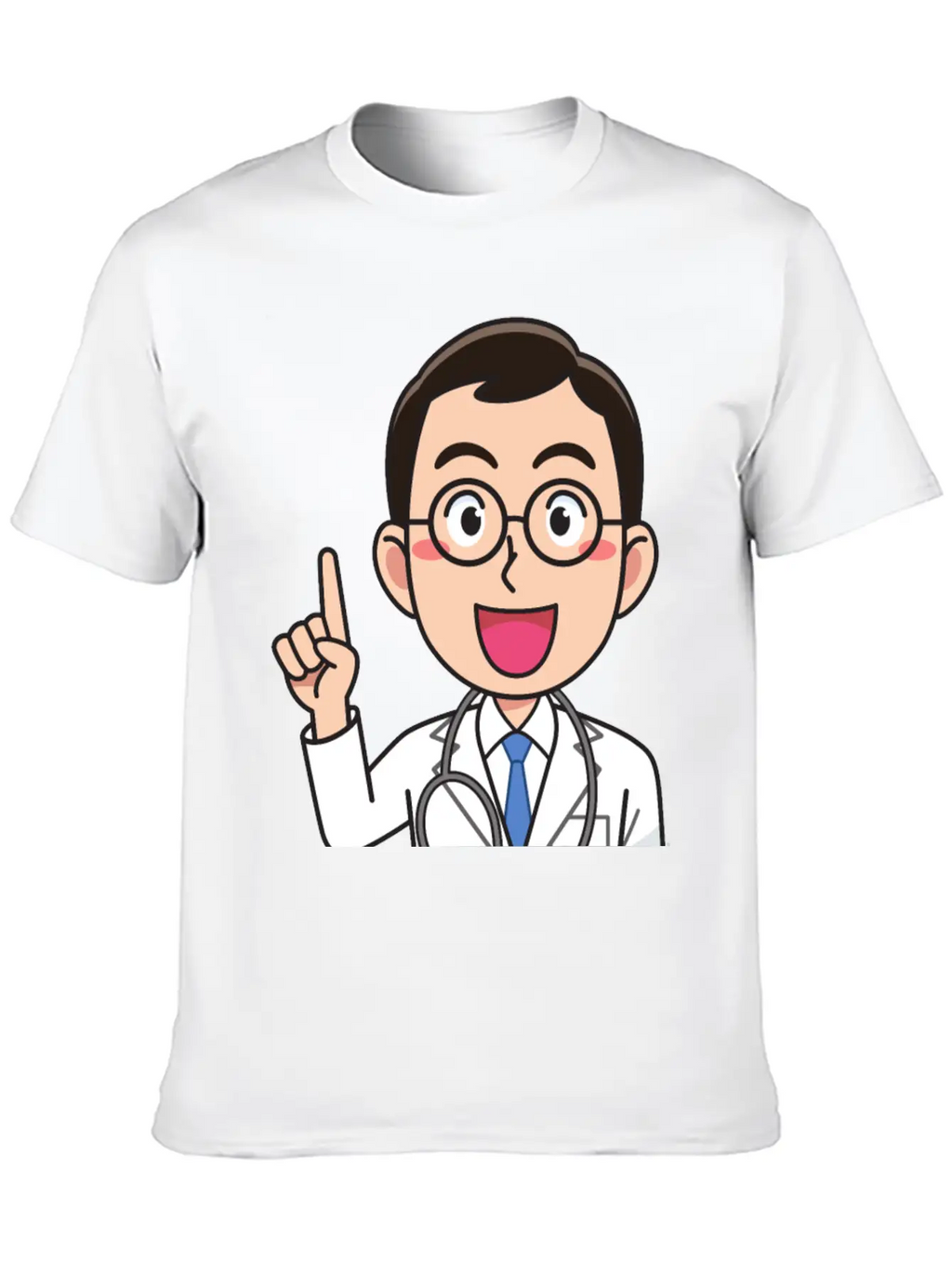 Medicine Doctor Man, With Stethoscope, Talking Classic Cotton Tee – Unisex Comfort For Any Season
