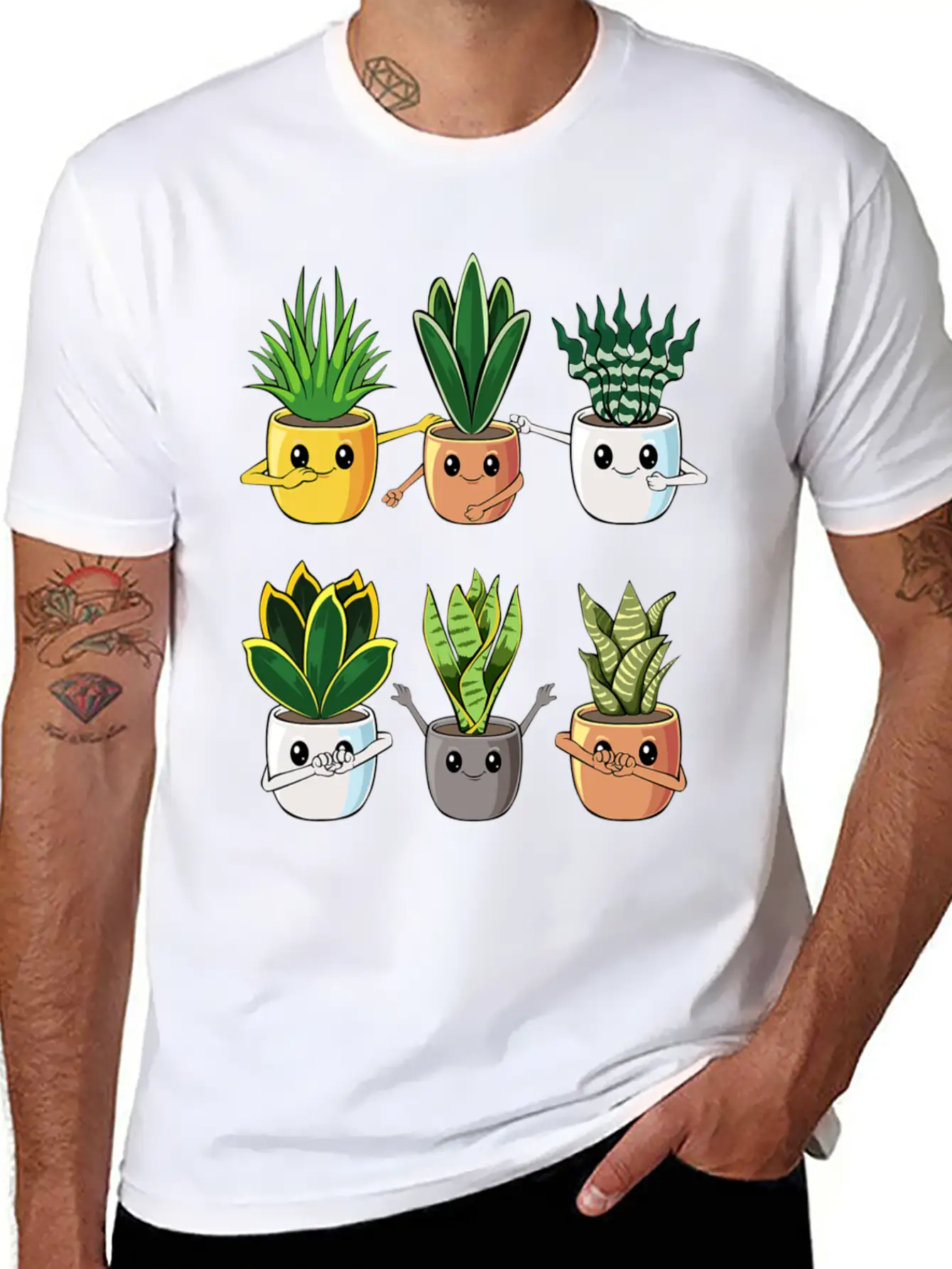 Medicine Herbal Plant Gardening Flower Nature Relaxed Everyday Tee – Lightweight And Durable Cotton