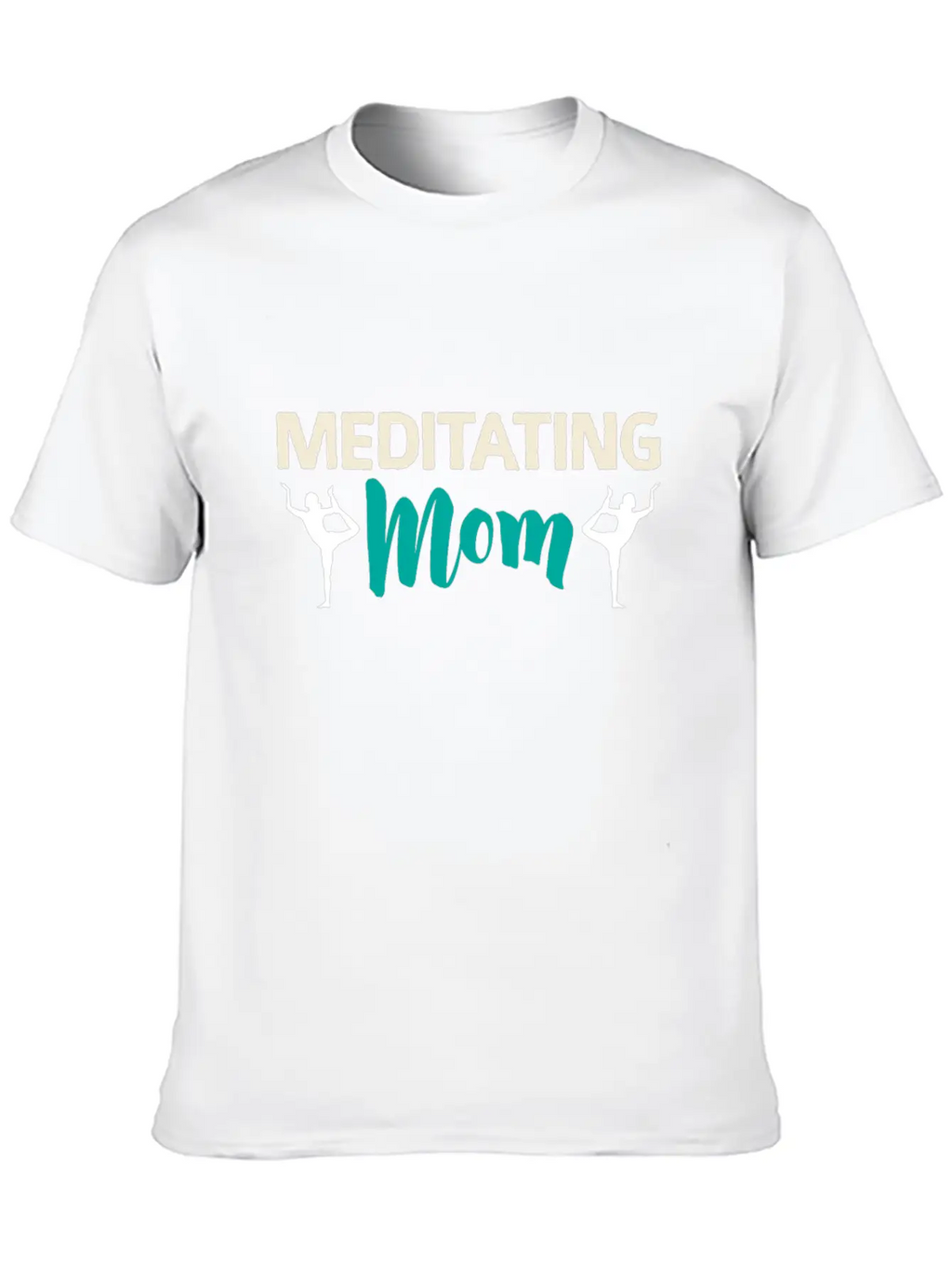Meditating Mom | Meditation Yoga Mother Meditate Timeless Short Sleeve Tee – Comfy And Minimalist Design
