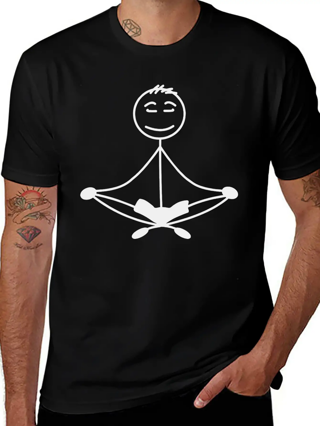Meditation Basic Graphic T-Shirt – Daily Comfort In Soft Cotton