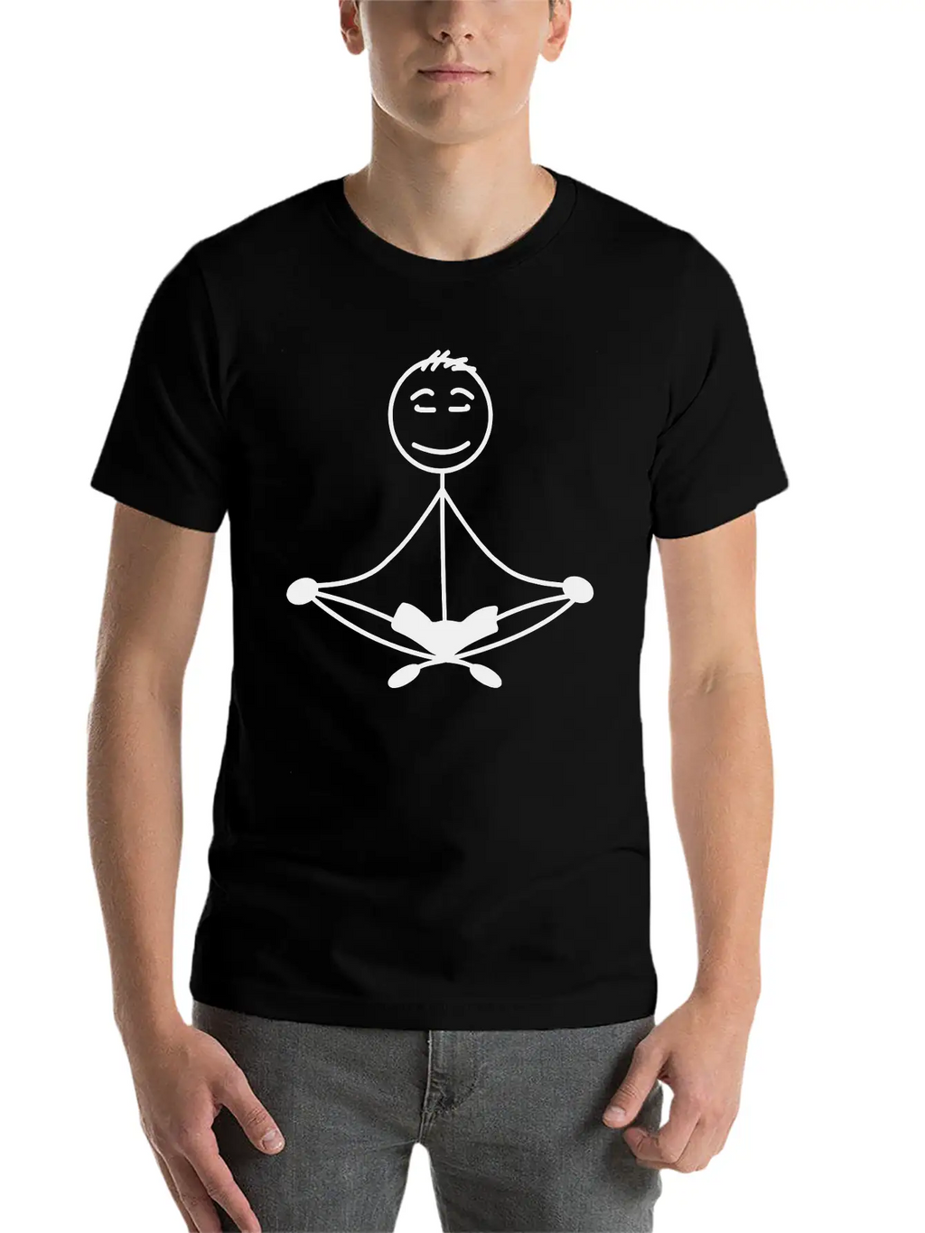Meditation Basic Graphic T-Shirt – Daily Comfort In Soft Cotton