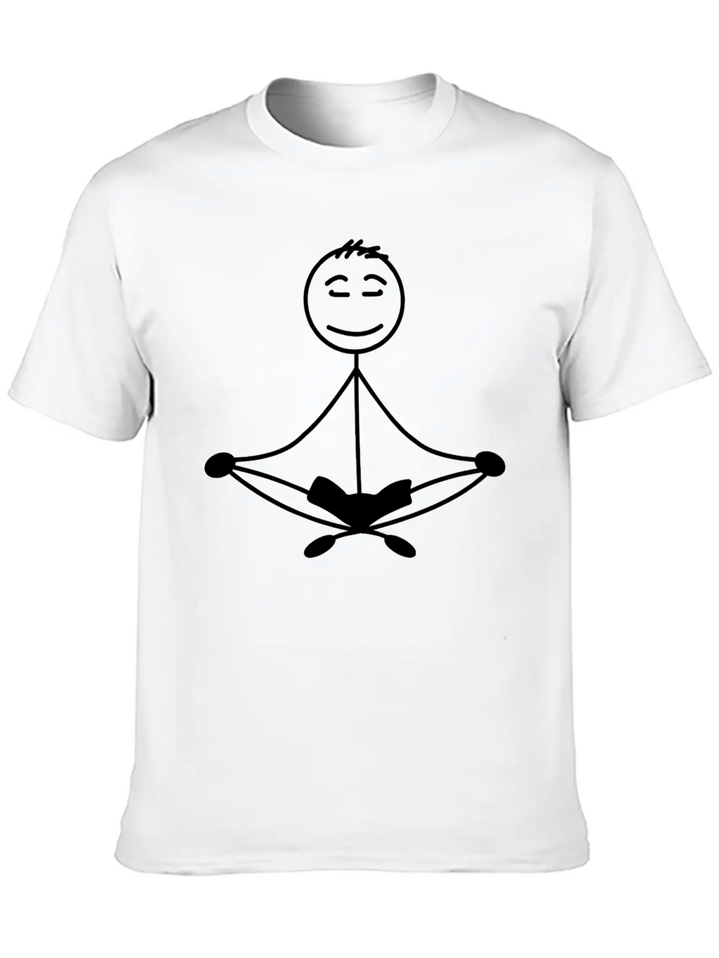 Meditation Basic Graphic T-Shirt – Daily Comfort In Soft Cotton