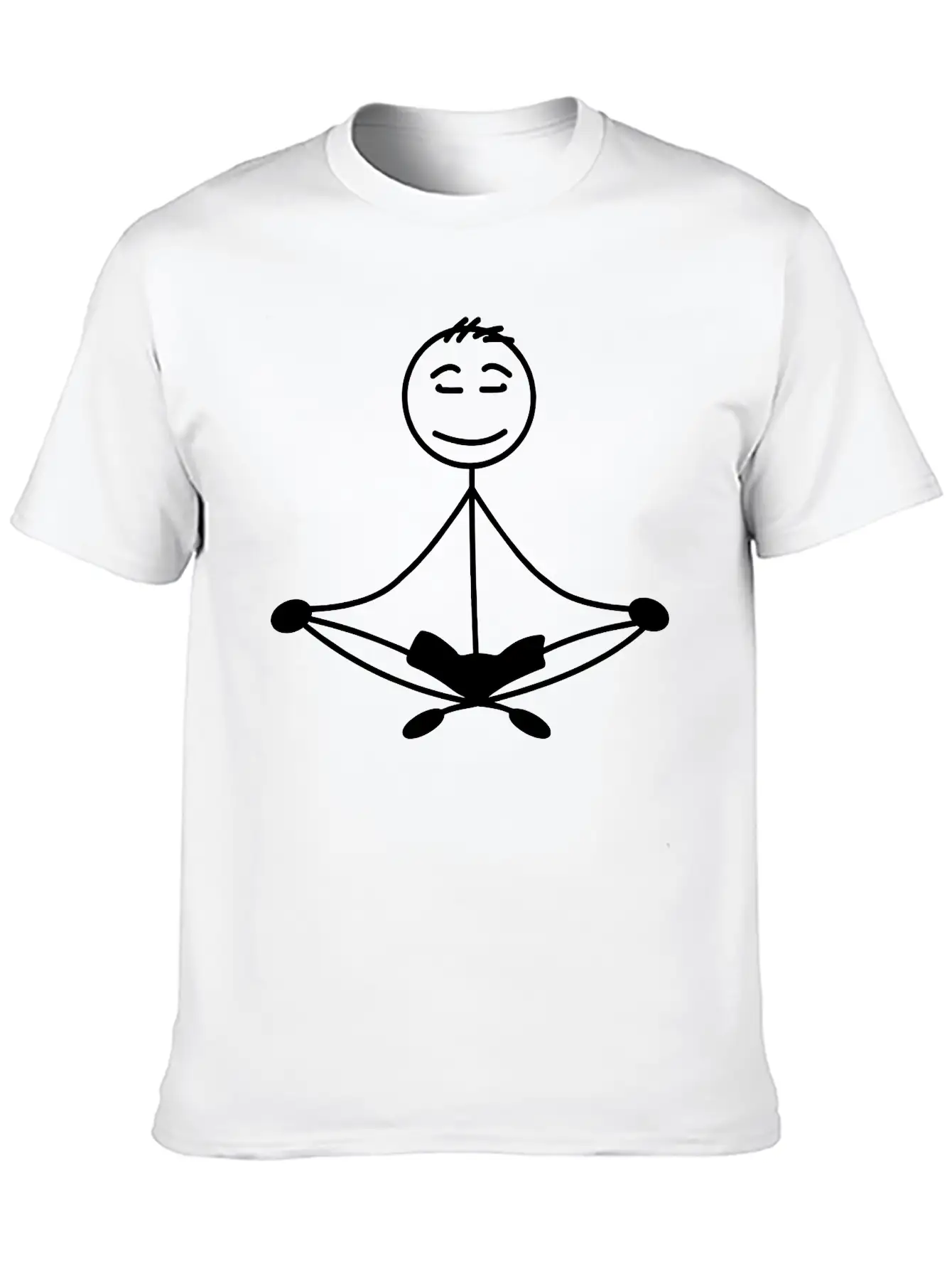 Meditation Basic Graphic T-Shirt – Daily Comfort In Soft Cotton