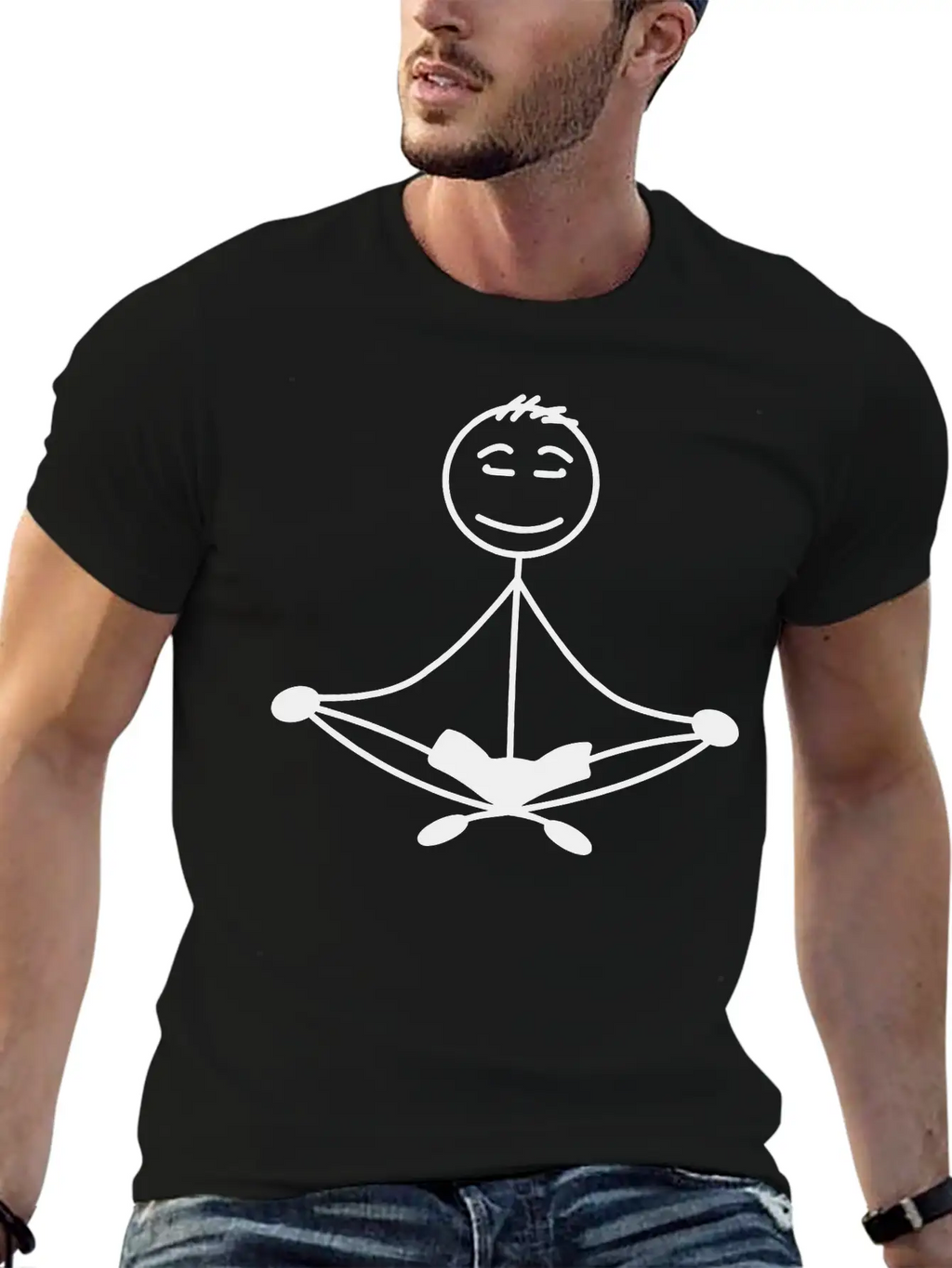 Meditation Basic Graphic T-Shirt – Daily Comfort In Soft Cotton