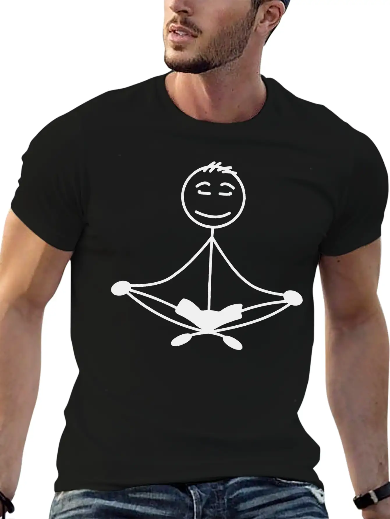 Meditation Basic Graphic T-Shirt – Daily Comfort In Soft Cotton
