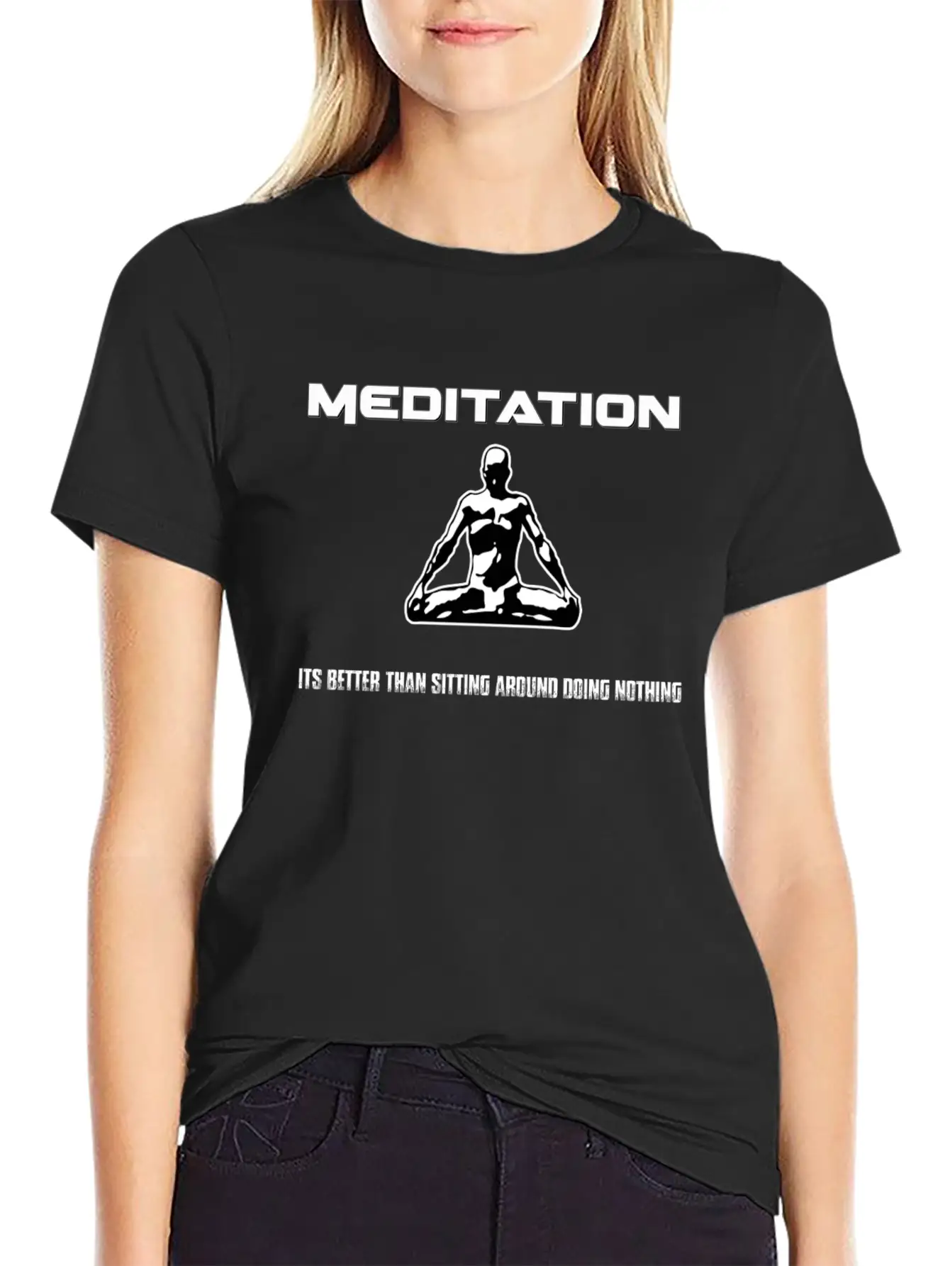 Meditation Breathable Soft Cotton T-Shirt – Timeless Casual Look