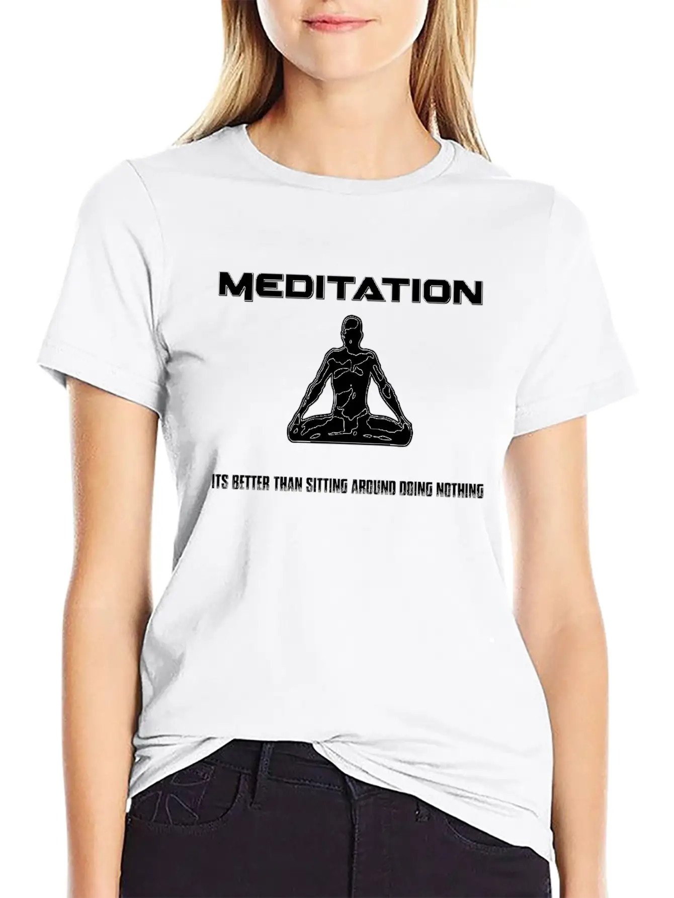 Meditation Breathable Soft Cotton T-Shirt – Timeless Casual Look