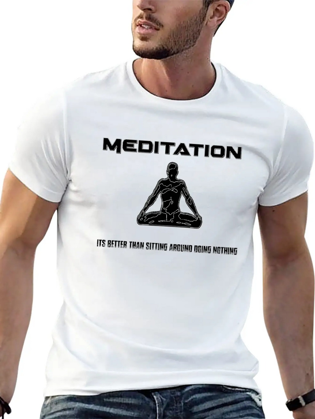 Meditation Breathable Soft Cotton T-Shirt – Timeless Casual Look