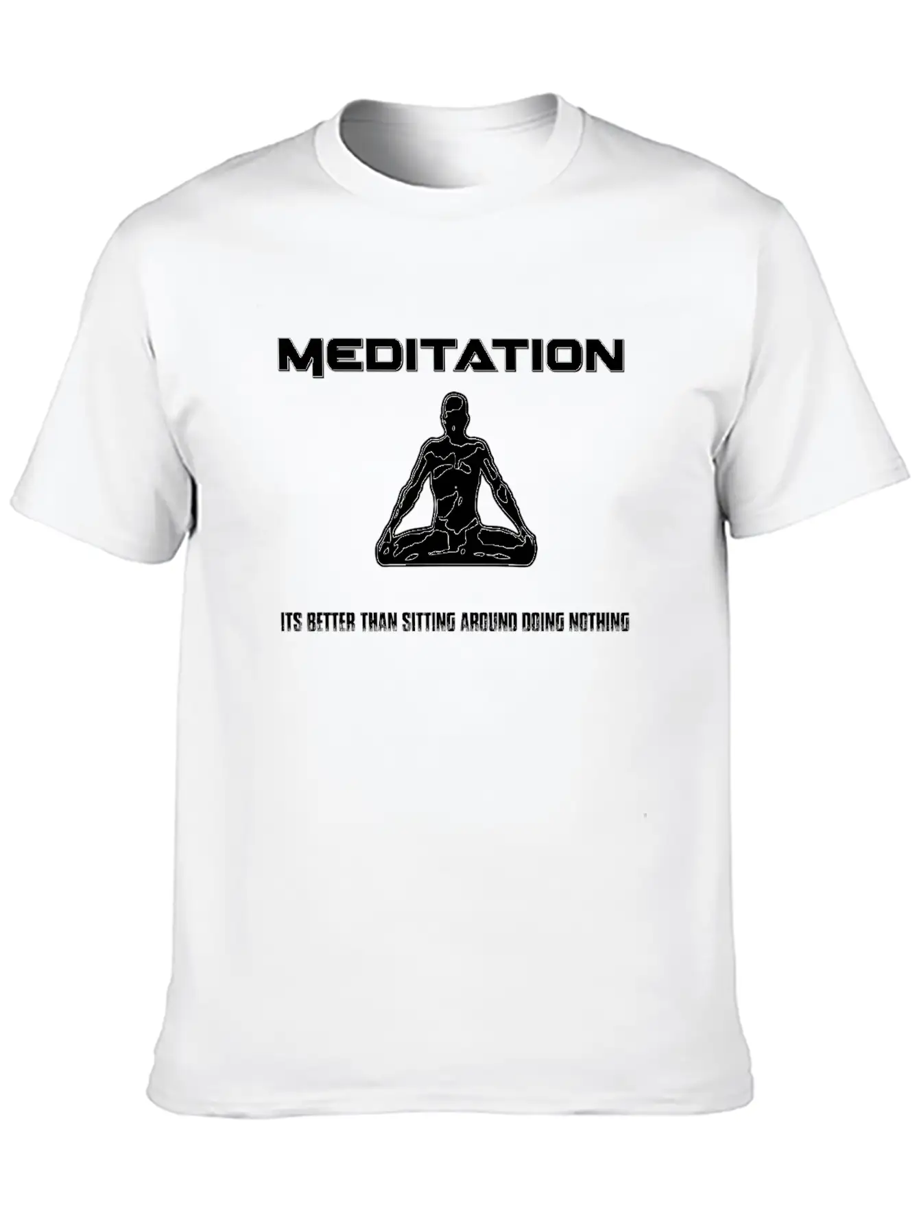 Meditation Breathable Soft Cotton T-Shirt – Timeless Casual Look