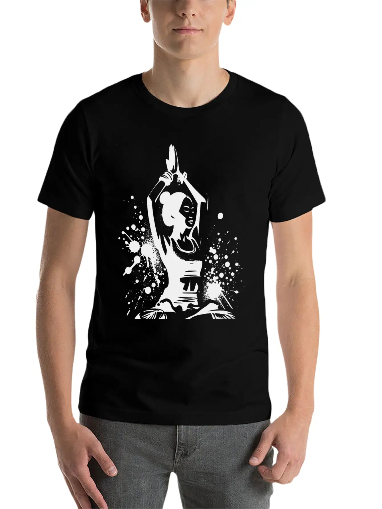 Meditation Relaxation Asian Yoga Teacher Unisex Casual T-Shirt – Clean Design For Daily Comfort