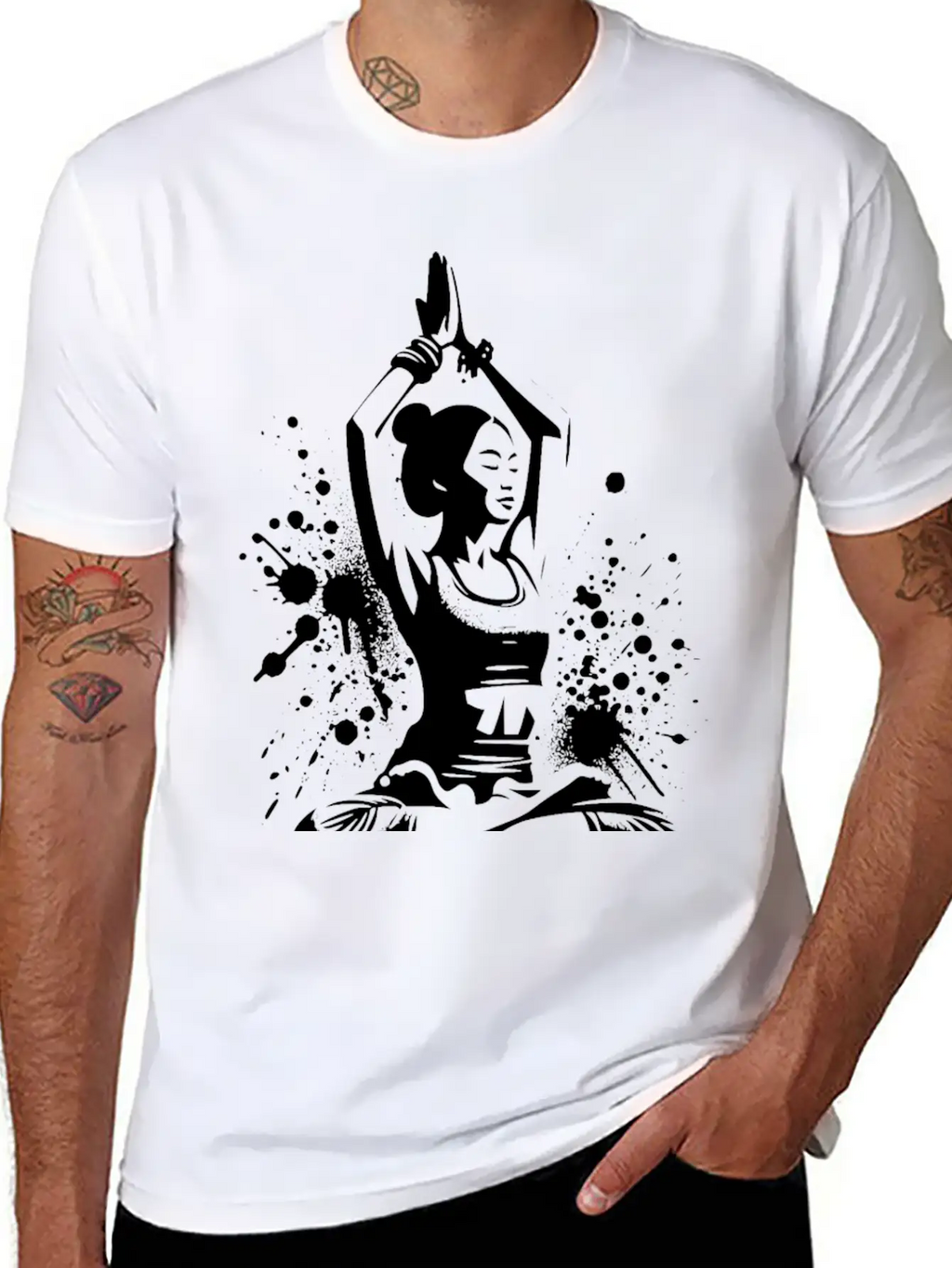 Meditation Relaxation Asian Yoga Teacher Unisex Casual T-Shirt – Clean Design For Daily Comfort