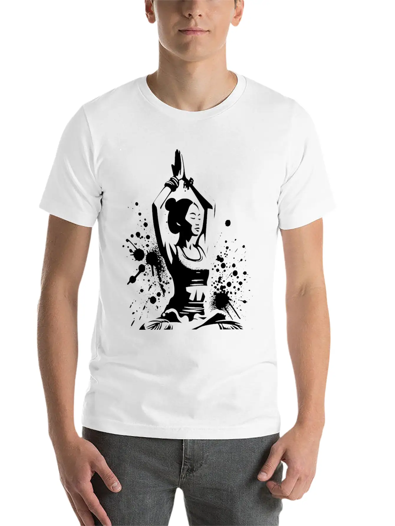 Meditation Relaxation Asian Yoga Teacher Unisex Casual T-Shirt – Clean Design For Daily Comfort