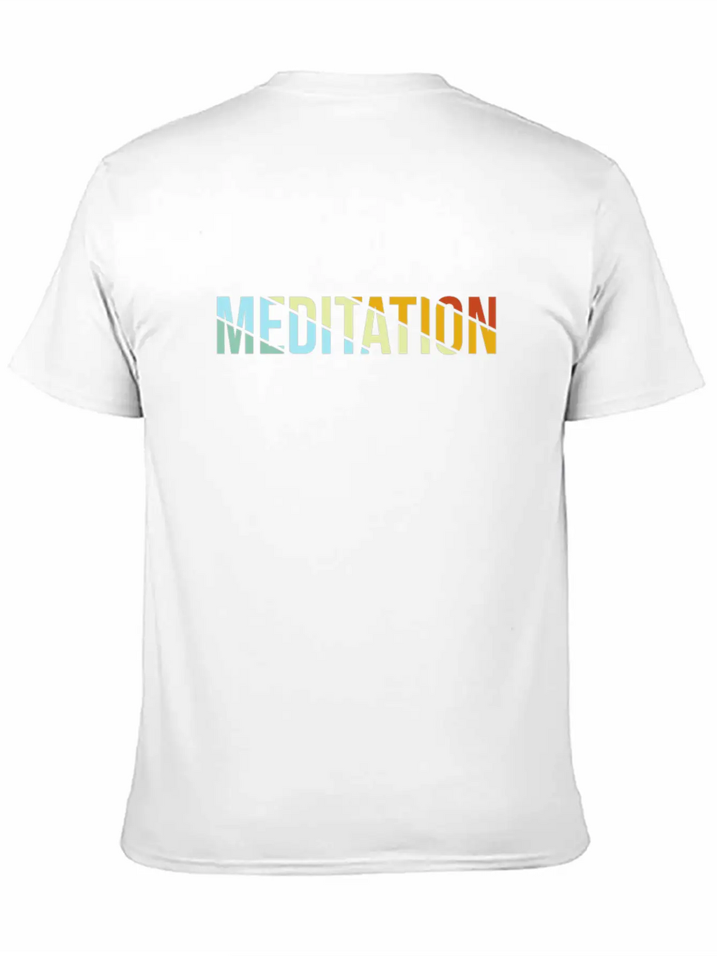 Meditation Retro Breathable Soft Cotton T-Shirt – Timeless Casual Look
