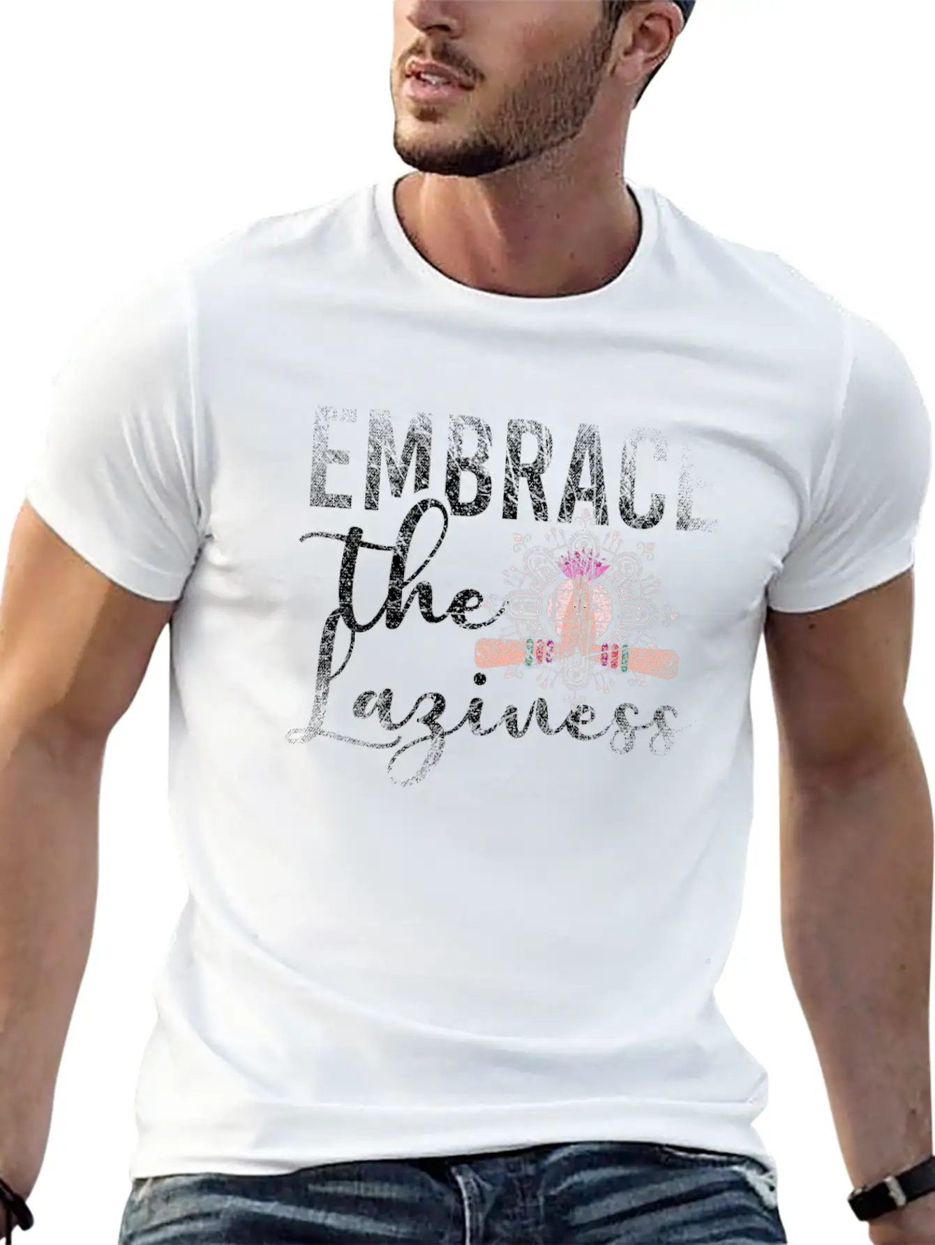 Meditation Saying Gift Basic Graphic T-Shirt – Daily Comfort In Soft Cotton