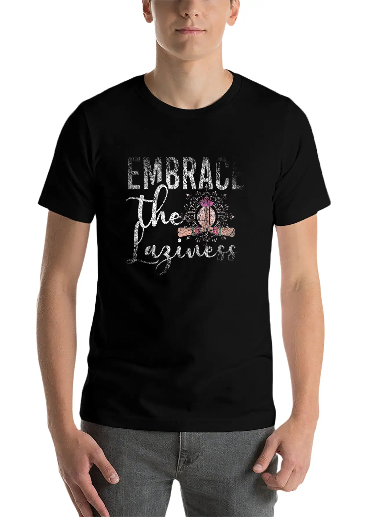 Meditation Saying Gift Basic Graphic T-Shirt – Daily Comfort In Soft Cotton