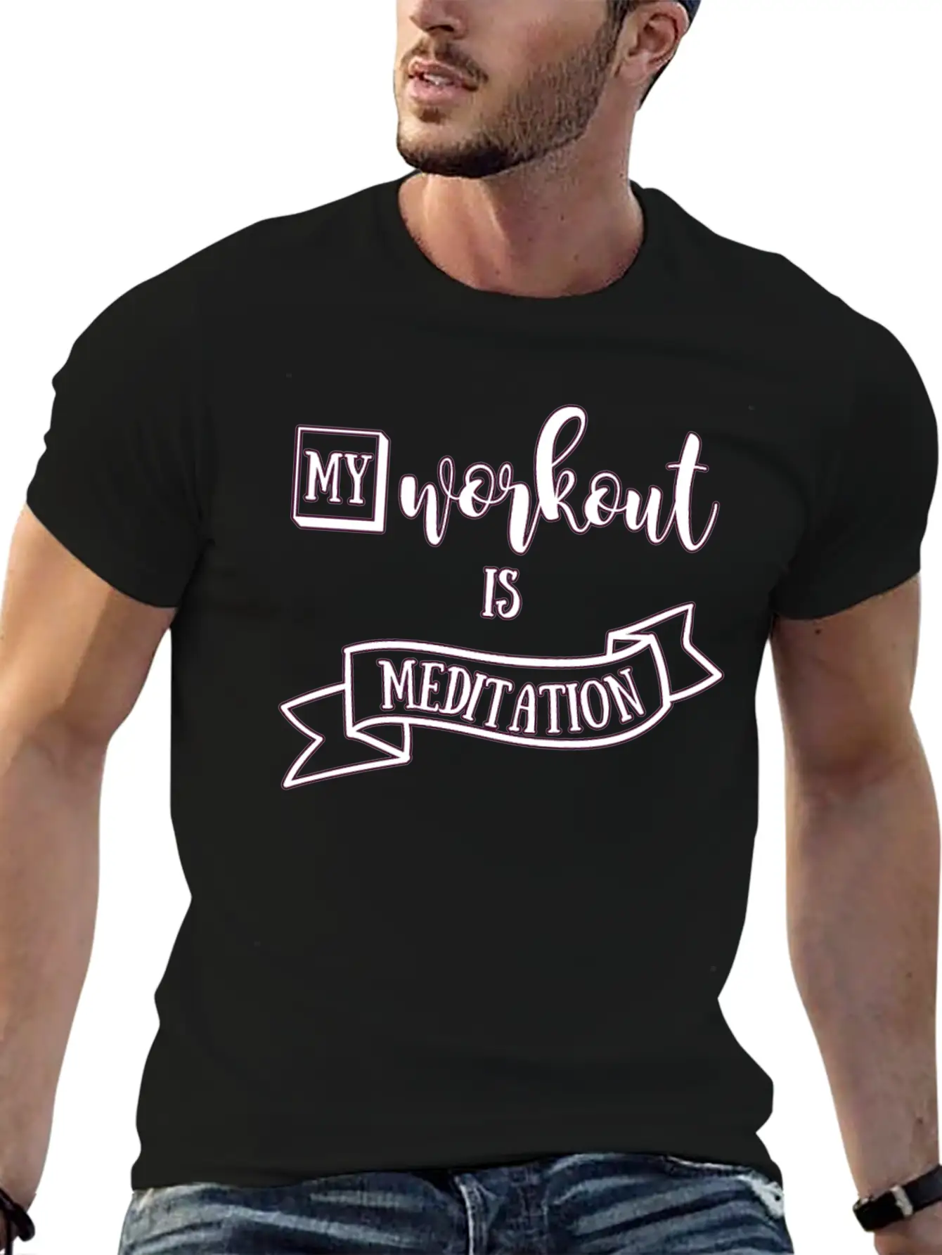 Meditation Stylish Everyday T-Shirt – Unisex Basic Cotton Tee