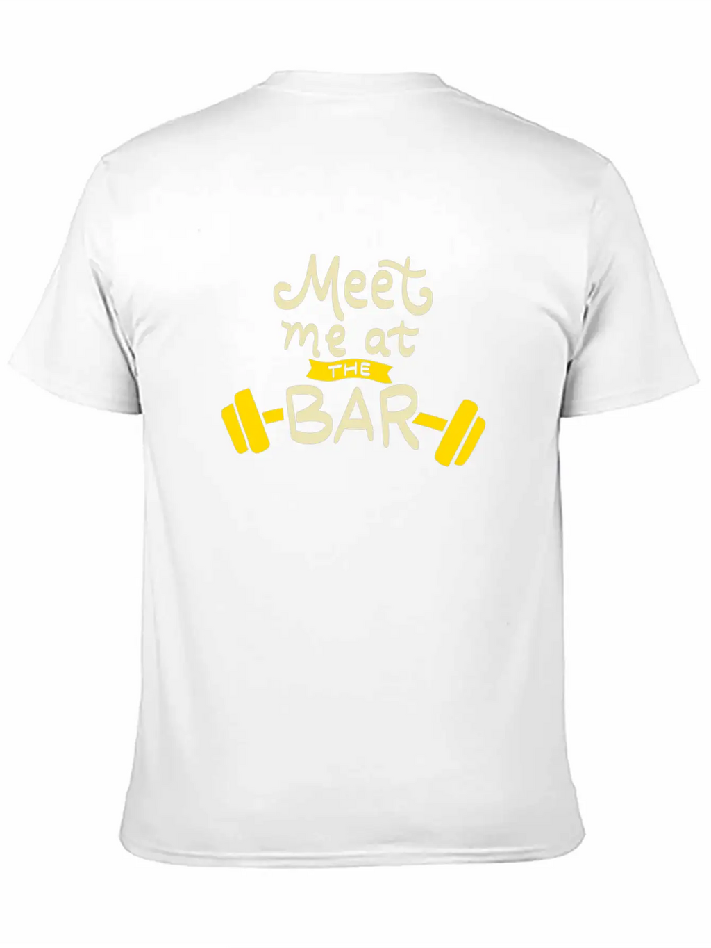 Meet Me At The Bar Essential Cotton Tee For Daily Outfits – Unisex Style