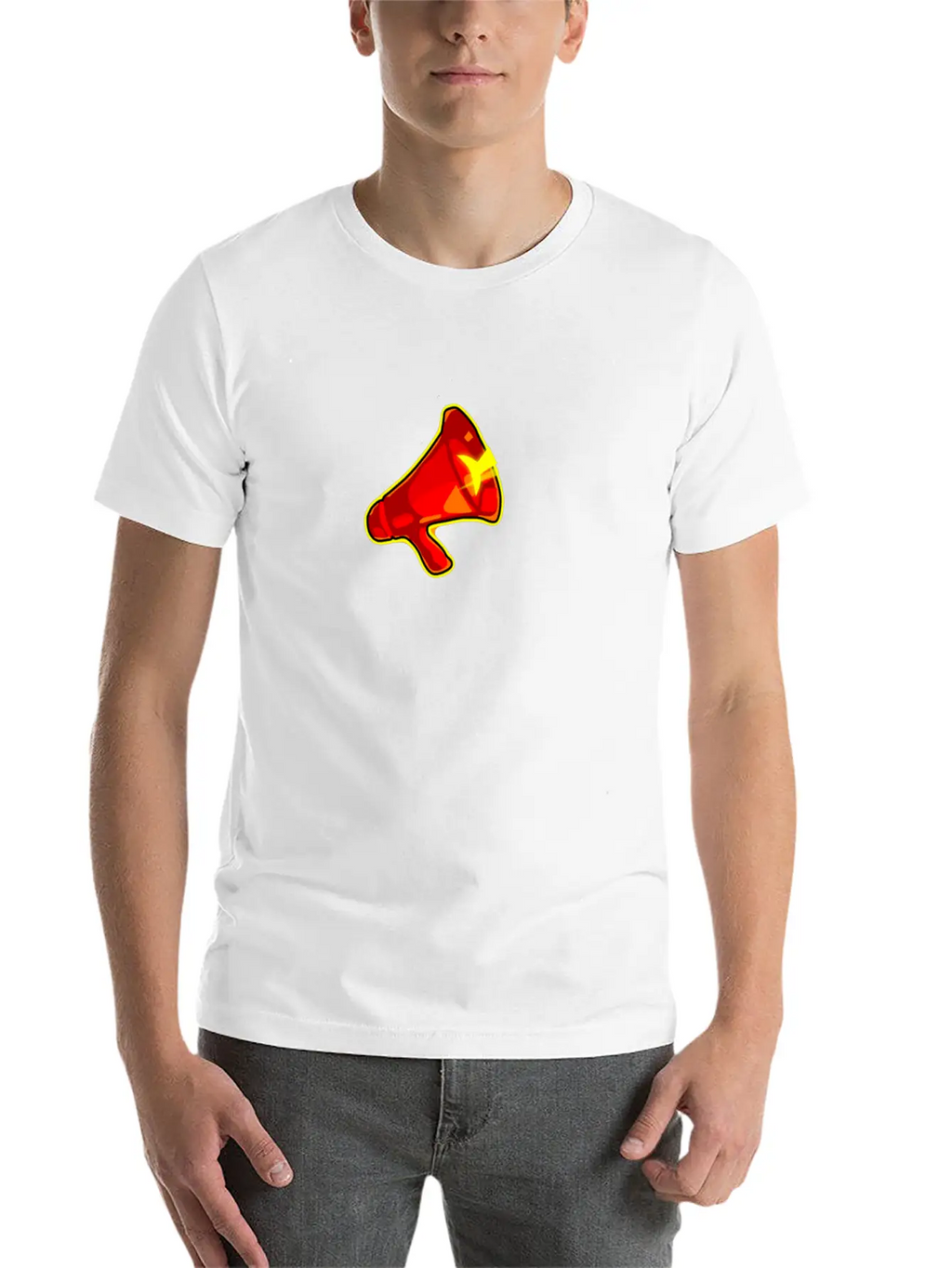 Megaphone Classic Cotton Tee – Unisex Comfort For Any Season