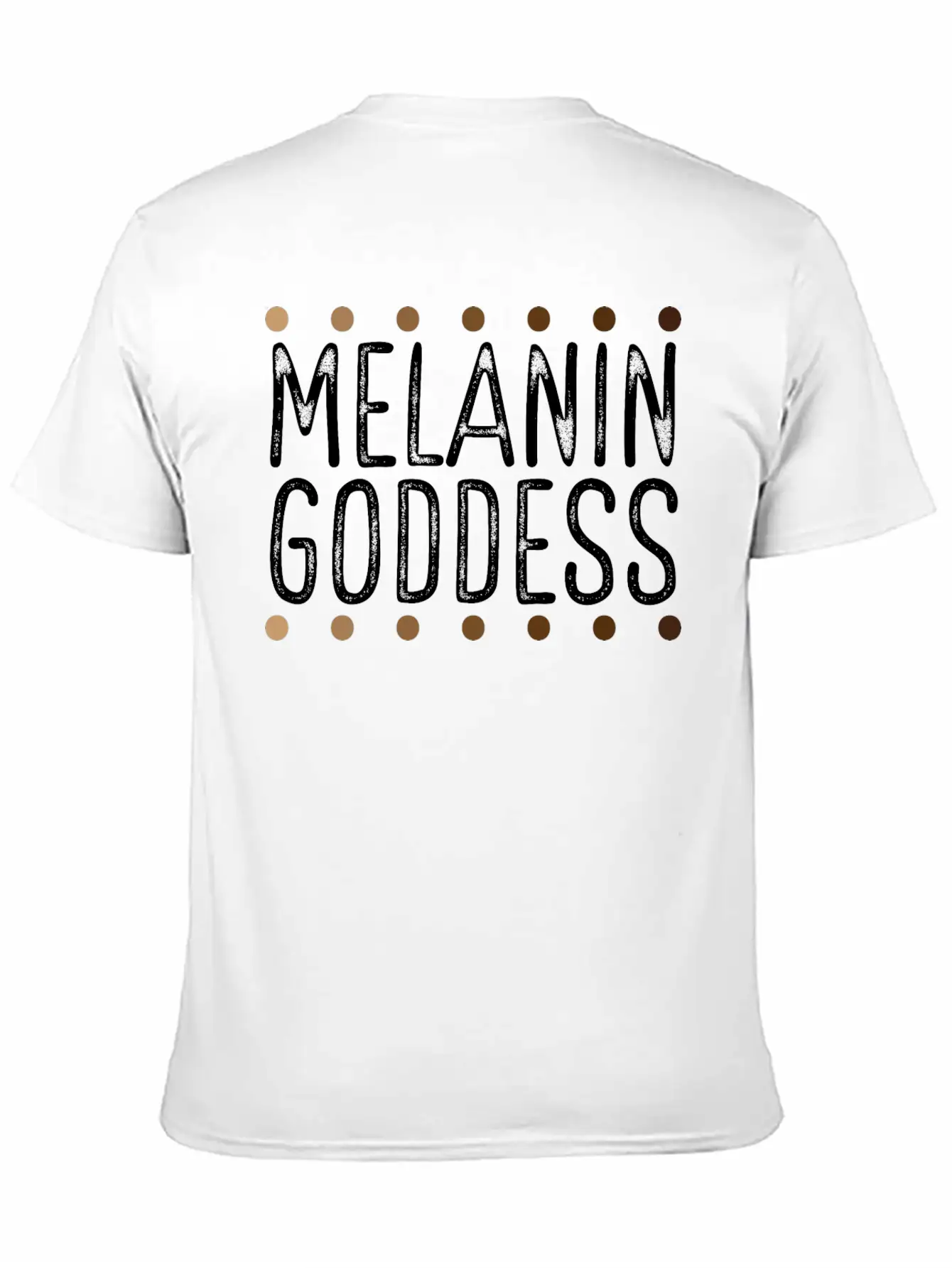 Melanin Goddess African American Melanin Poppin Breathable Graphic T-Shirt – Perfect For Casual Days