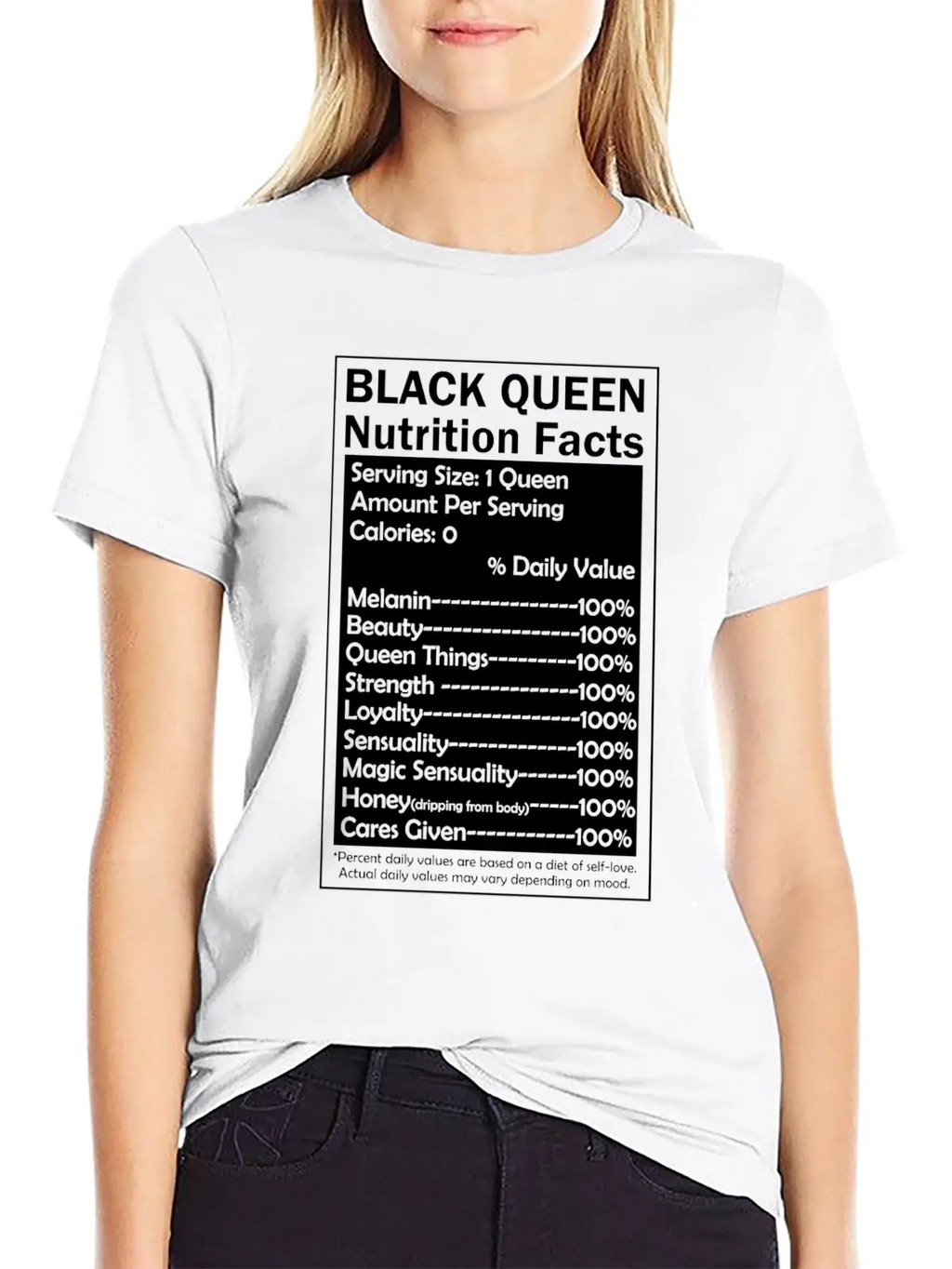 Melanin Queen Poppin Black Pride Black Queen Stylish Everyday T-Shirt – Unisex Basic Cotton Tee