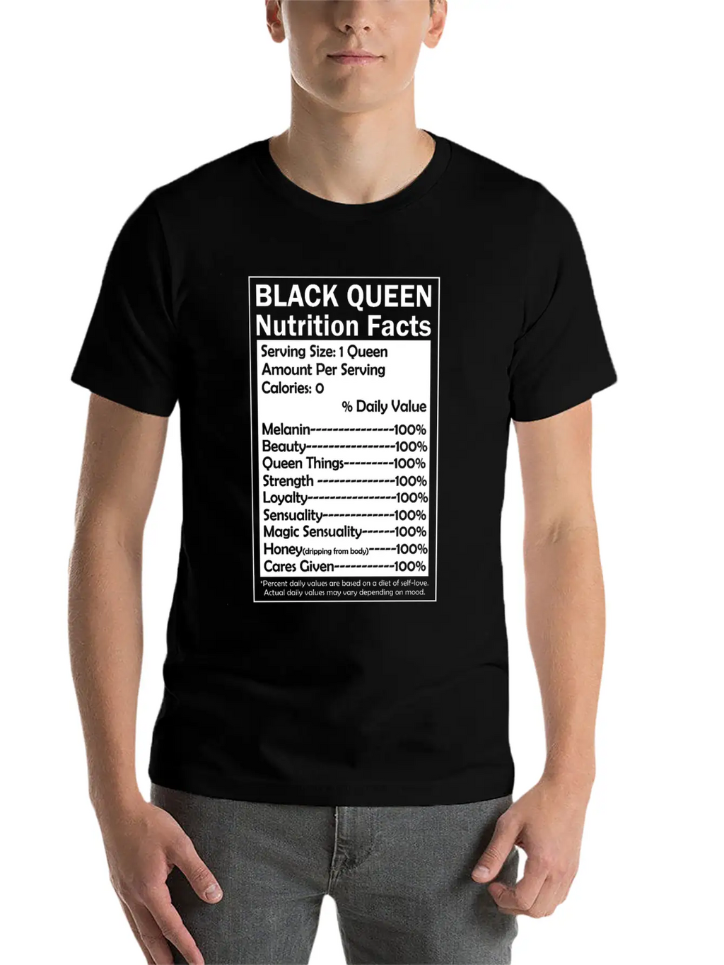 Melanin Queen Poppin Black Pride Black Queen Stylish Everyday T-Shirt – Unisex Basic Cotton Tee