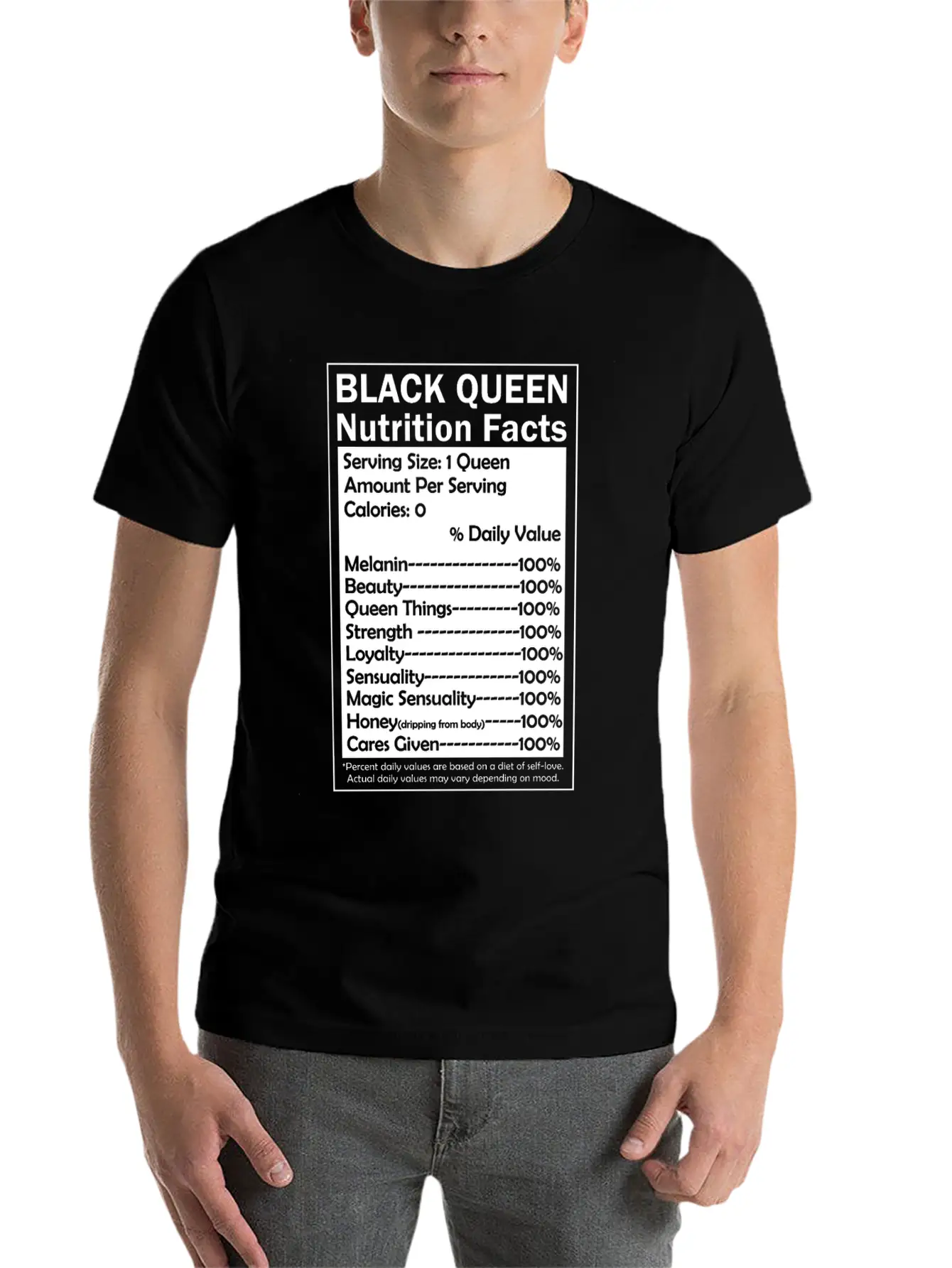 Melanin Queen Poppin Black Pride Black Queen Stylish Everyday T-Shirt – Unisex Basic Cotton Tee