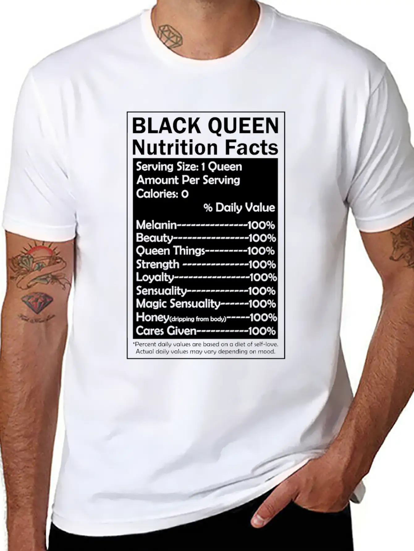 Melanin Queen Poppin Black Pride Black Queen Stylish Everyday T-Shirt – Unisex Basic Cotton Tee