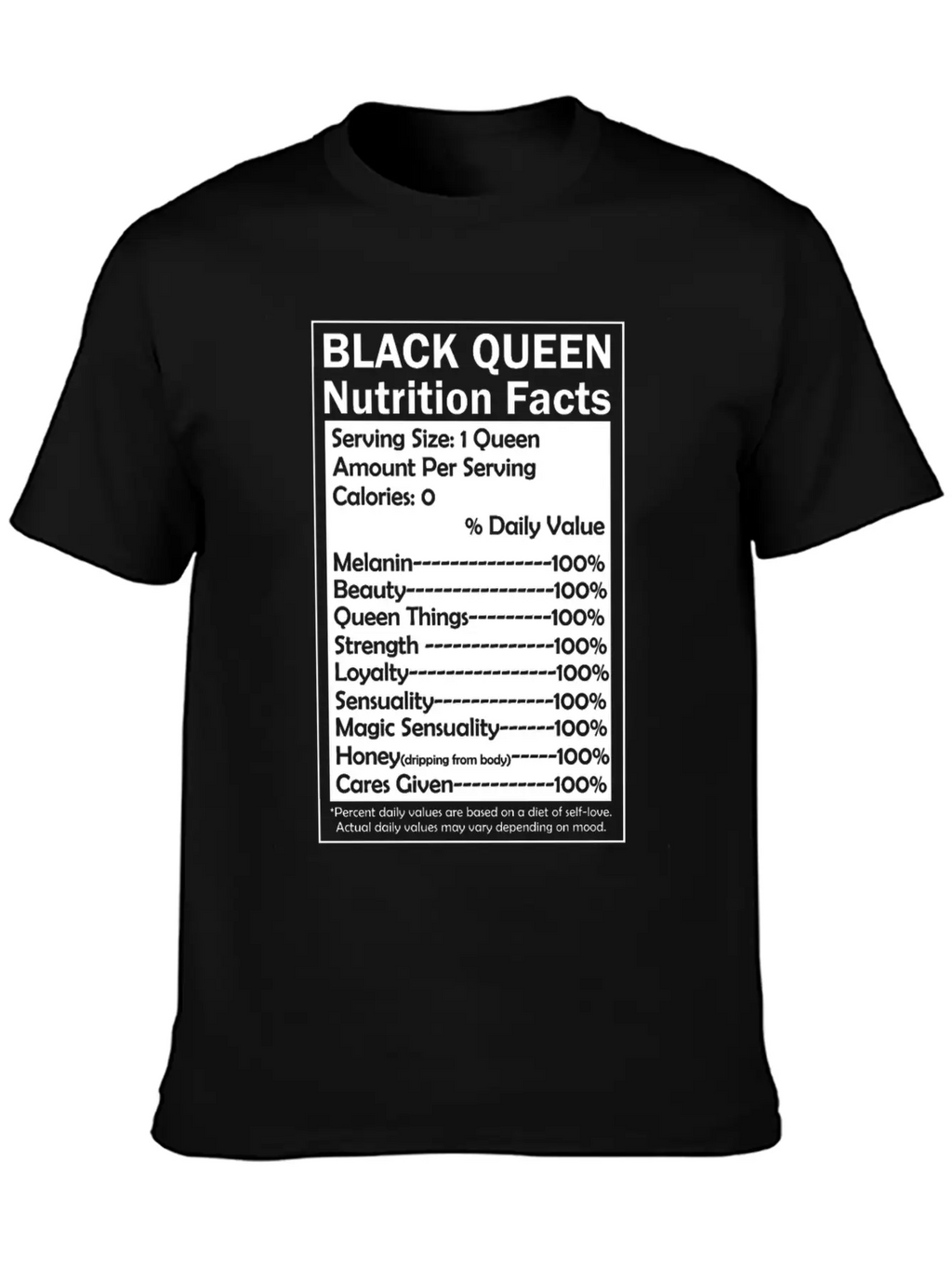 Melanin Queen Poppin Black Pride Black Queen Stylish Everyday T-Shirt – Unisex Basic Cotton Tee