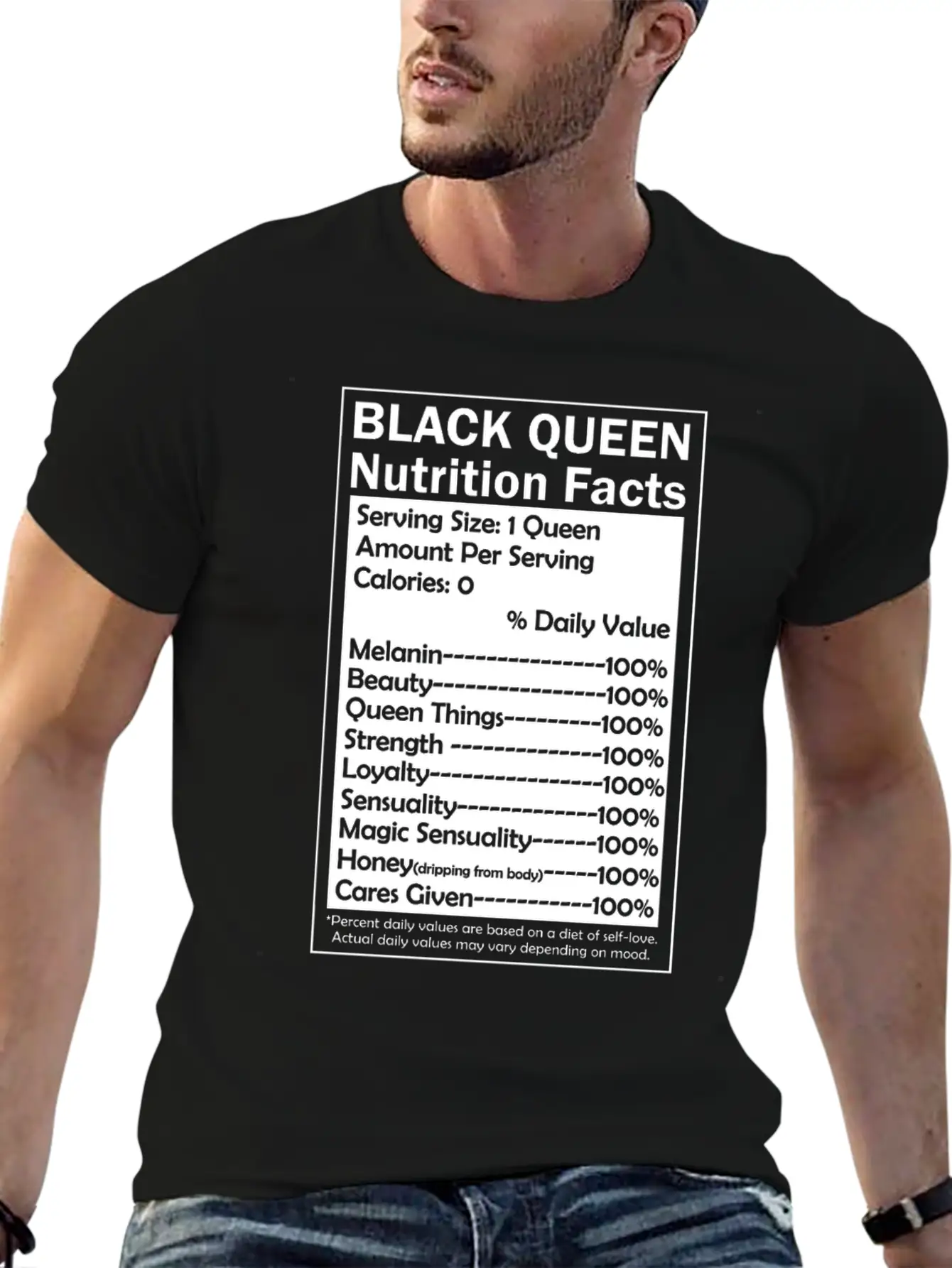 Melanin Queen Poppin Black Pride Black Queen Stylish Everyday T-Shirt – Unisex Basic Cotton Tee