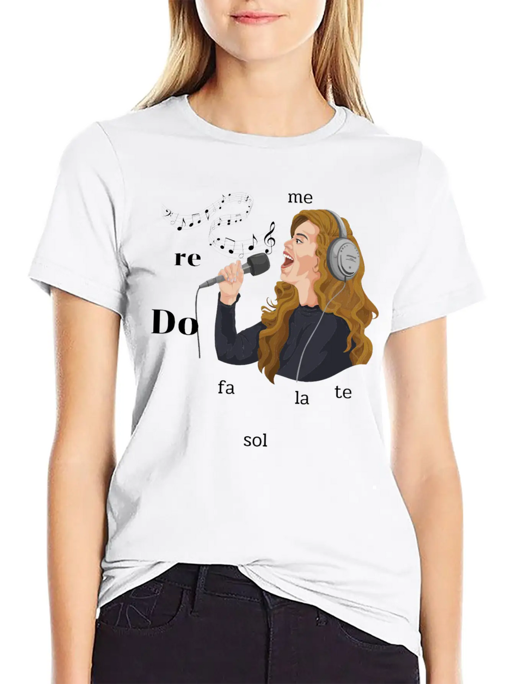 Melody. Basic Graphic T-Shirt – Daily Comfort In Soft Cotton