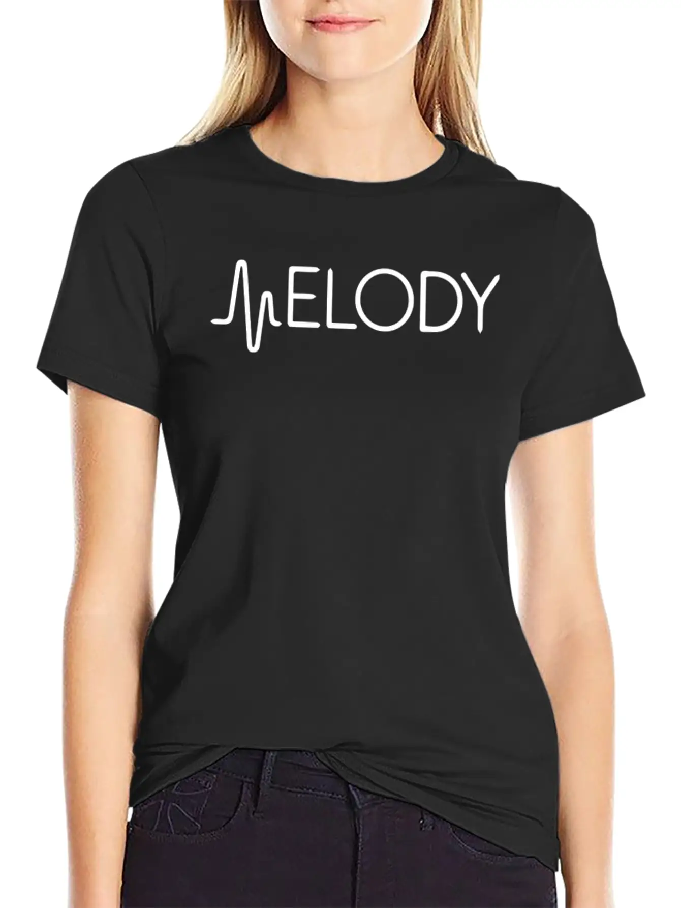 Melody Essential Cotton Tee For Daily Outfits – Unisex Style