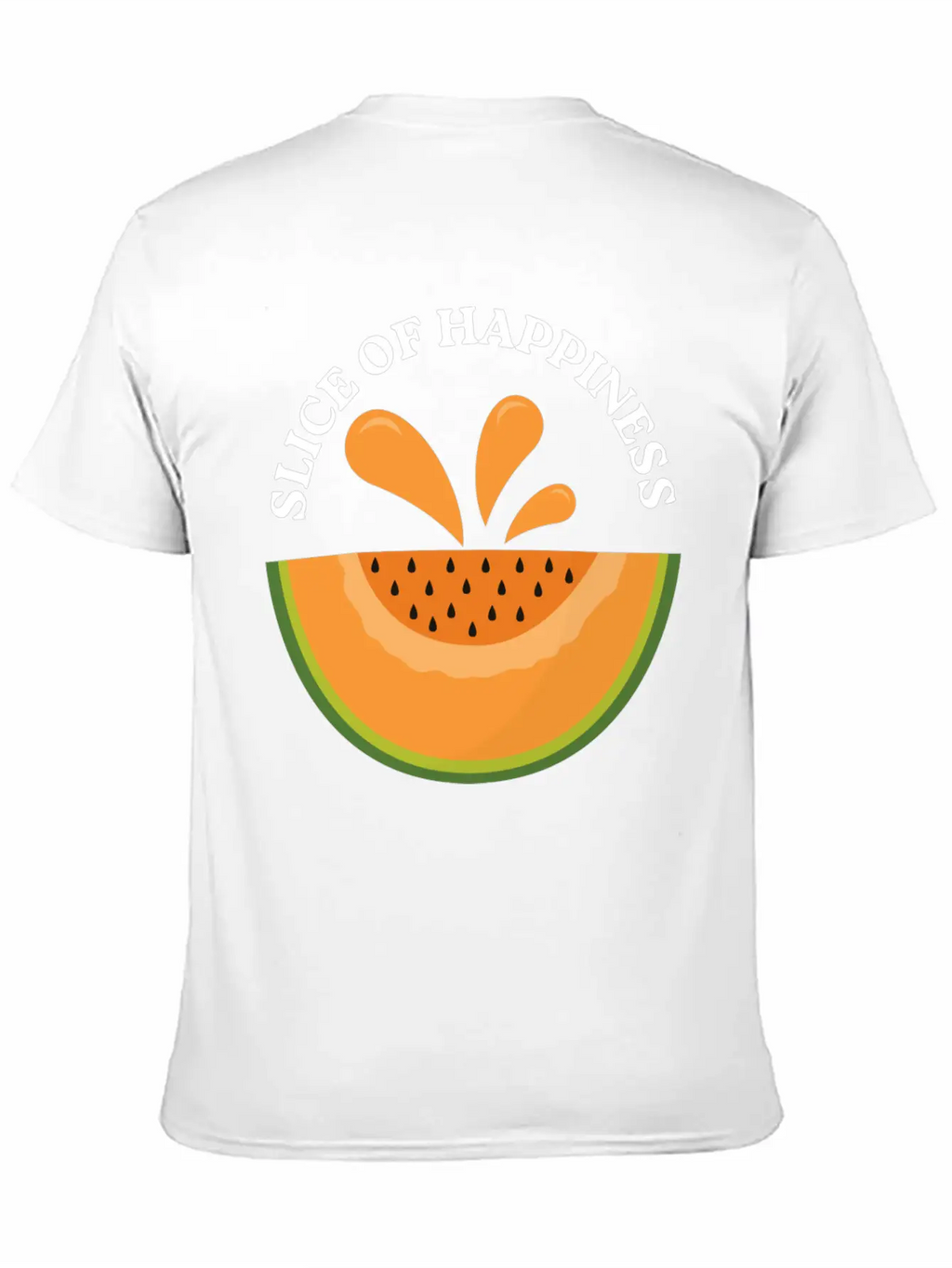 Melon Slice Of Happiness Classic Cotton Tee – Unisex Comfort For Any Season