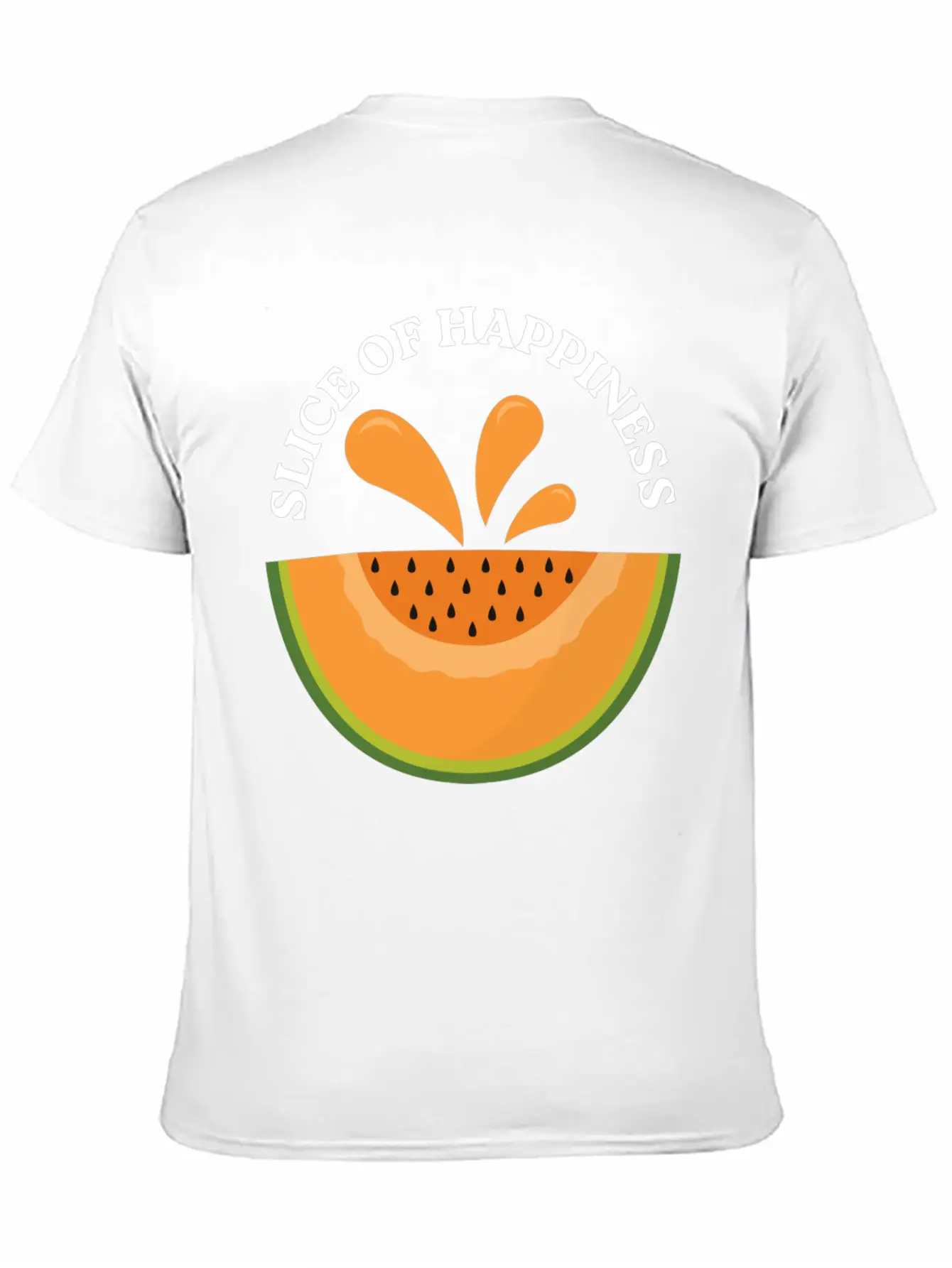 Melon Slice Of Happiness Classic Cotton Tee – Unisex Comfort For Any Season