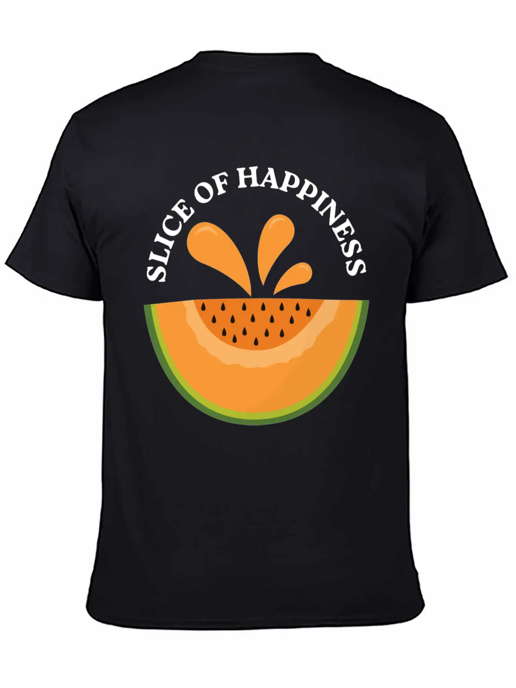 Melon Slice Of Happiness Classic Cotton Tee – Unisex Comfort For Any Season