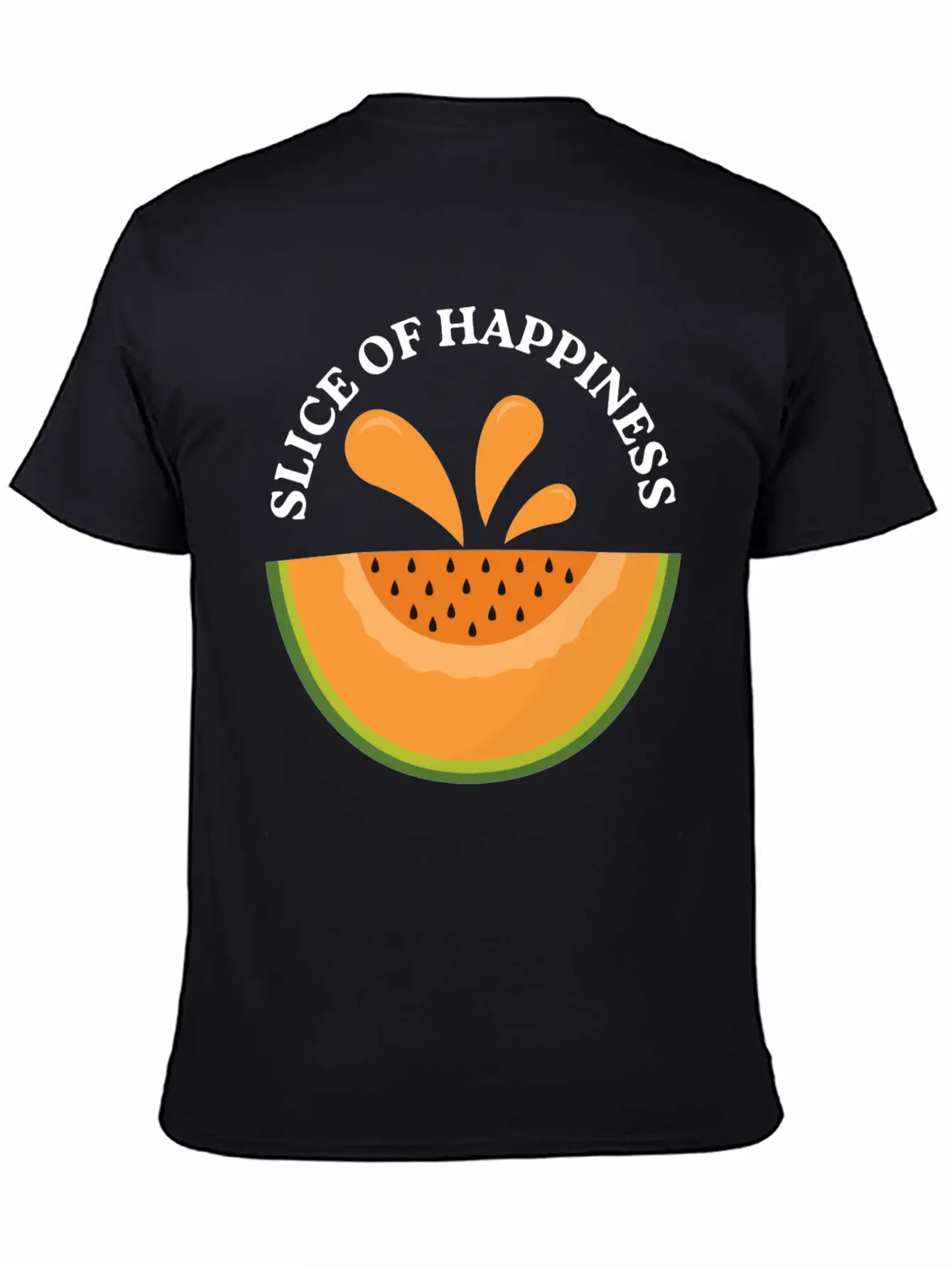 Melon Slice Of Happiness Classic Cotton Tee – Unisex Comfort For Any Season