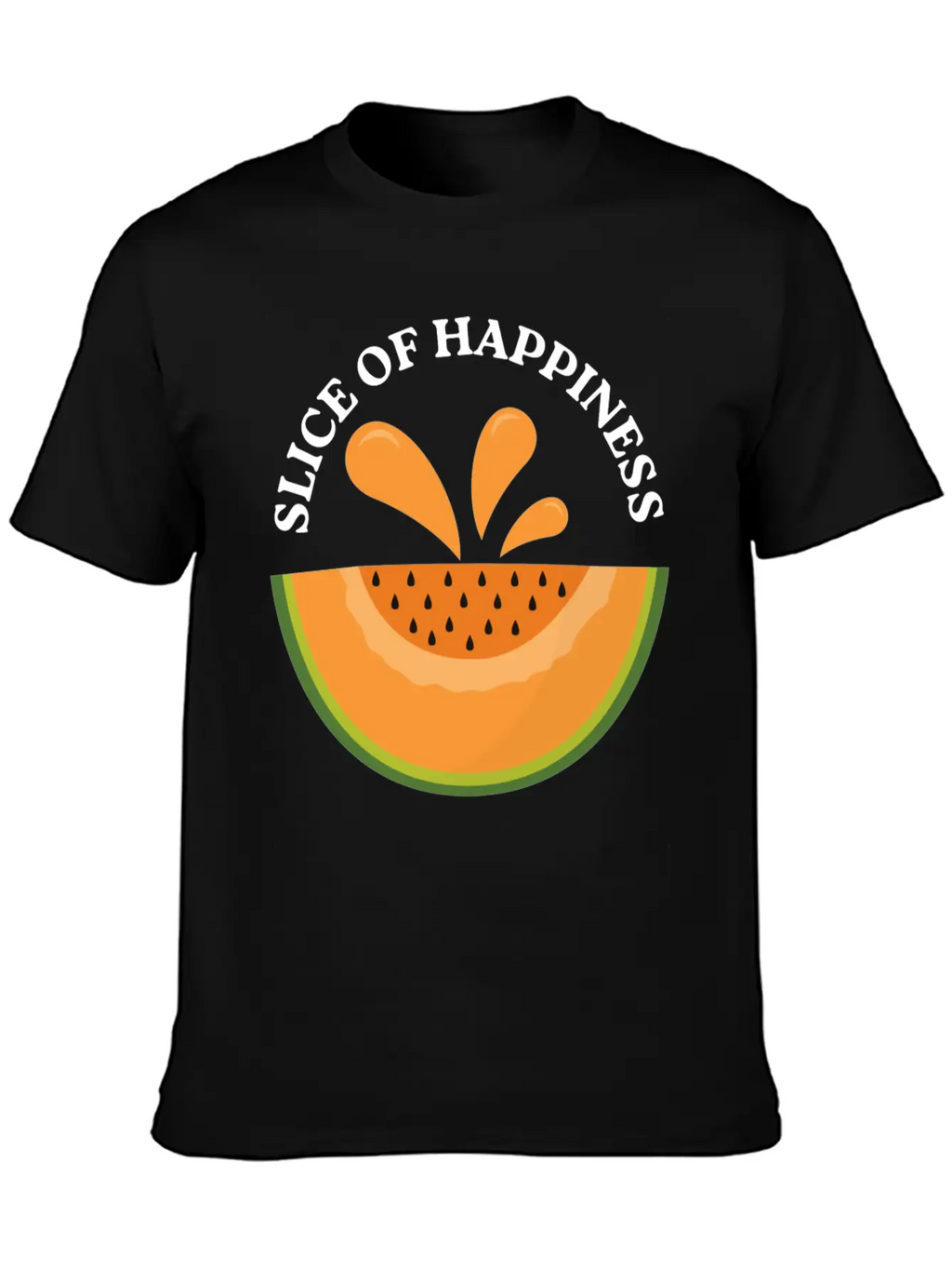 Melon Slice Of Happiness Classic Cotton Tee – Unisex Comfort For Any Season
