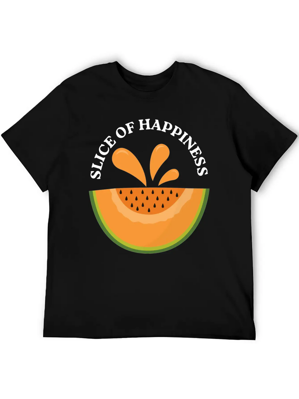 Melon Slice Of Happiness Classic Cotton Tee – Unisex Comfort For Any Season