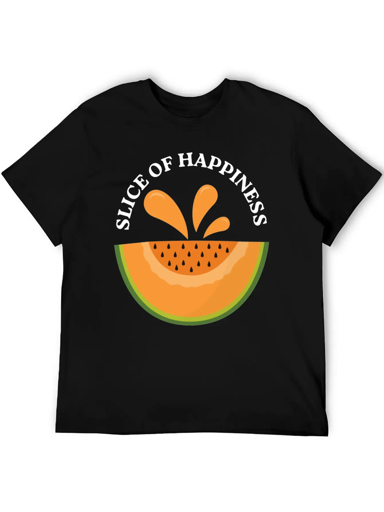 Melon Slice Of Happiness Classic Cotton Tee – Unisex Comfort For Any Season