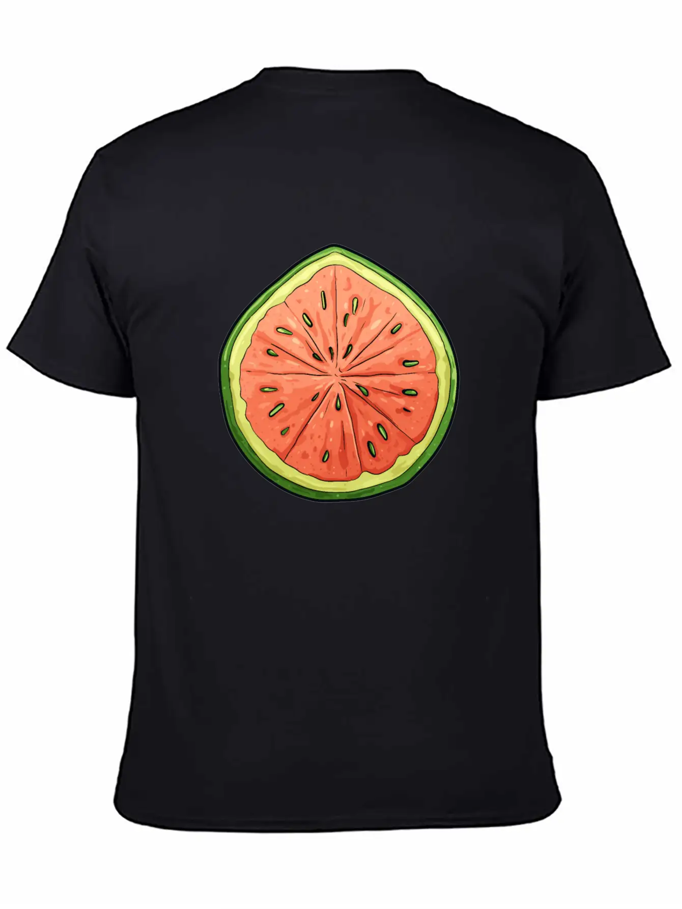 Melon Slice - Vibrant Oasis Classic Cotton Tee – Unisex Comfort For Any Season