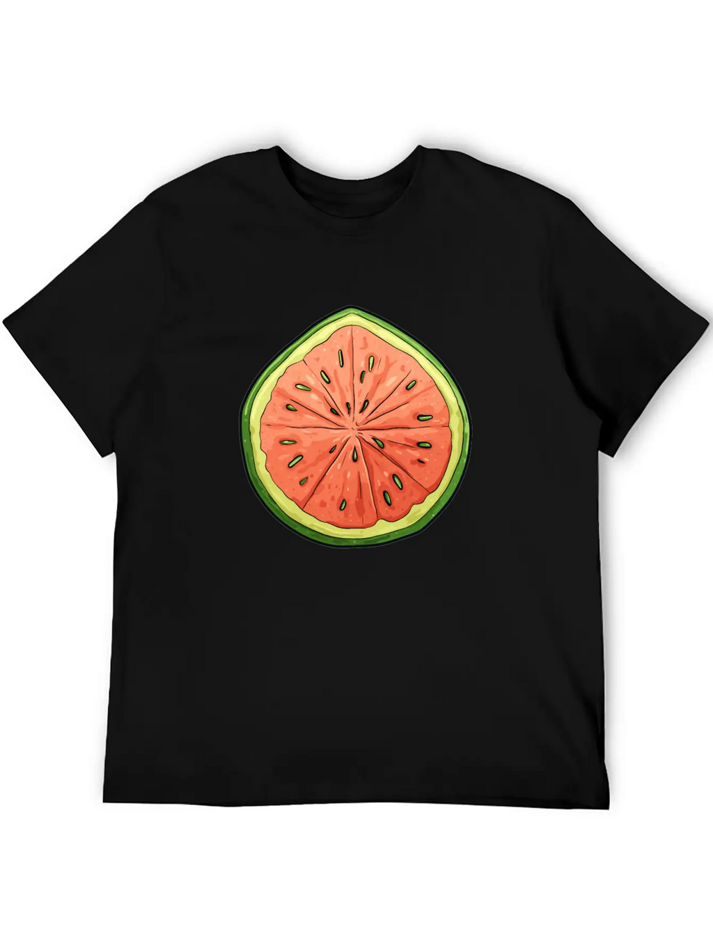 Melon Slice - Vibrant Oasis Classic Cotton Tee – Unisex Comfort For Any Season