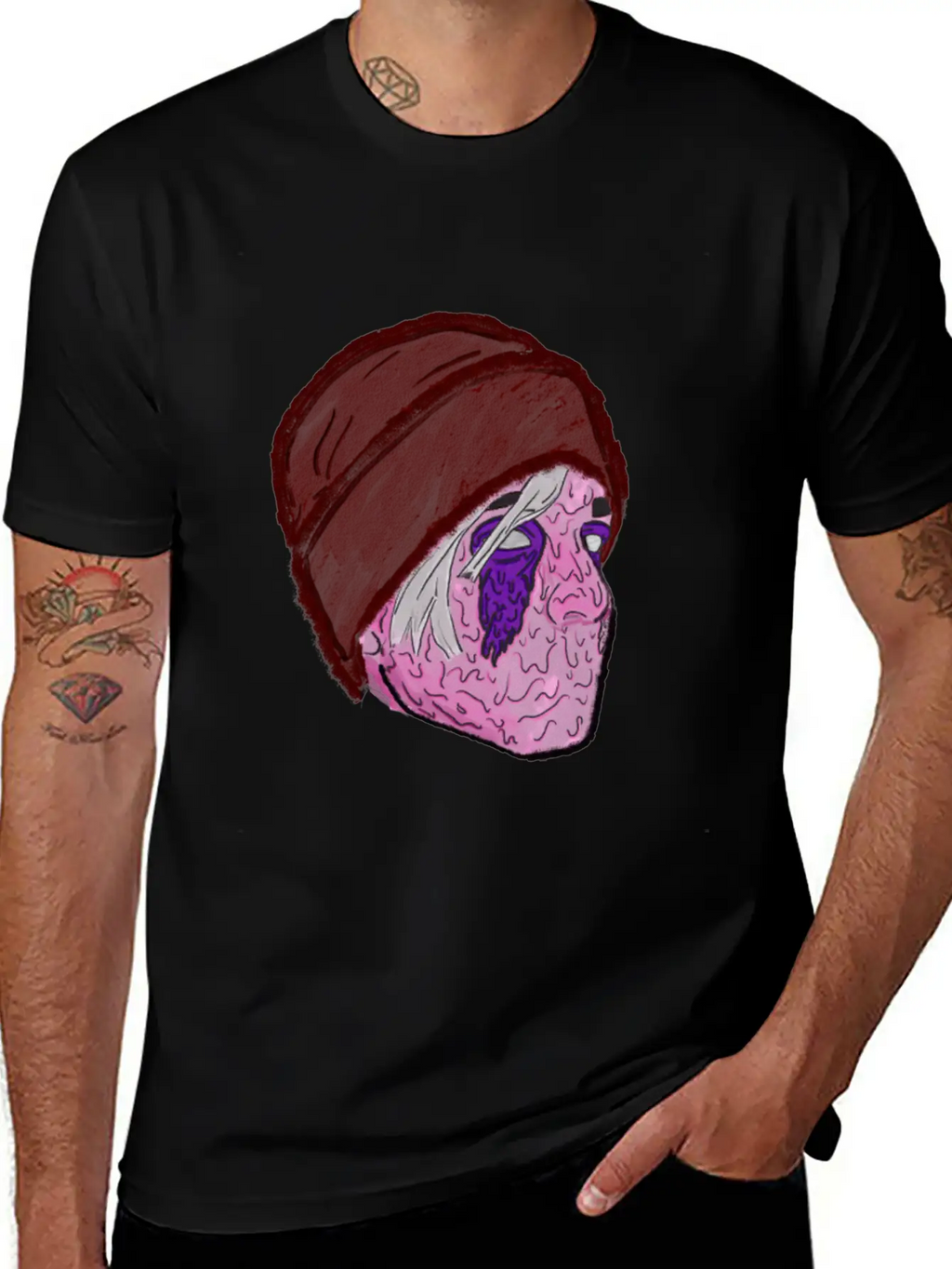 Melting Point Basic Graphic T-Shirt – Daily Comfort In Soft Cotton